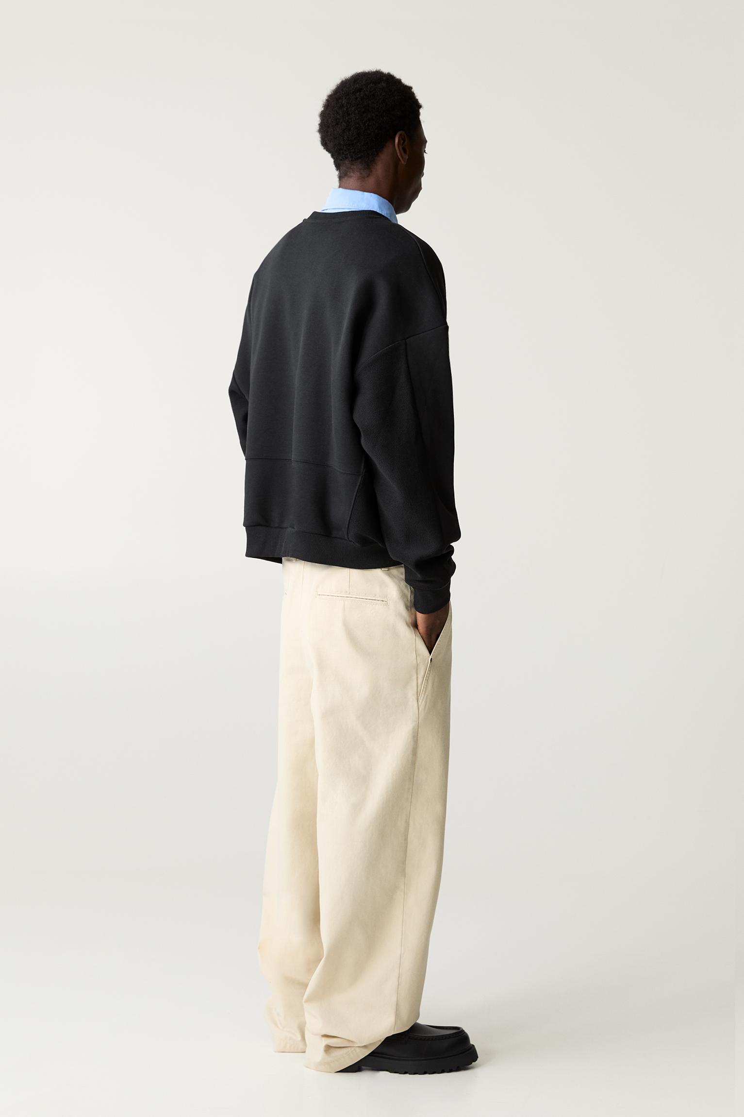 Sweatshirt with seam details Product Image