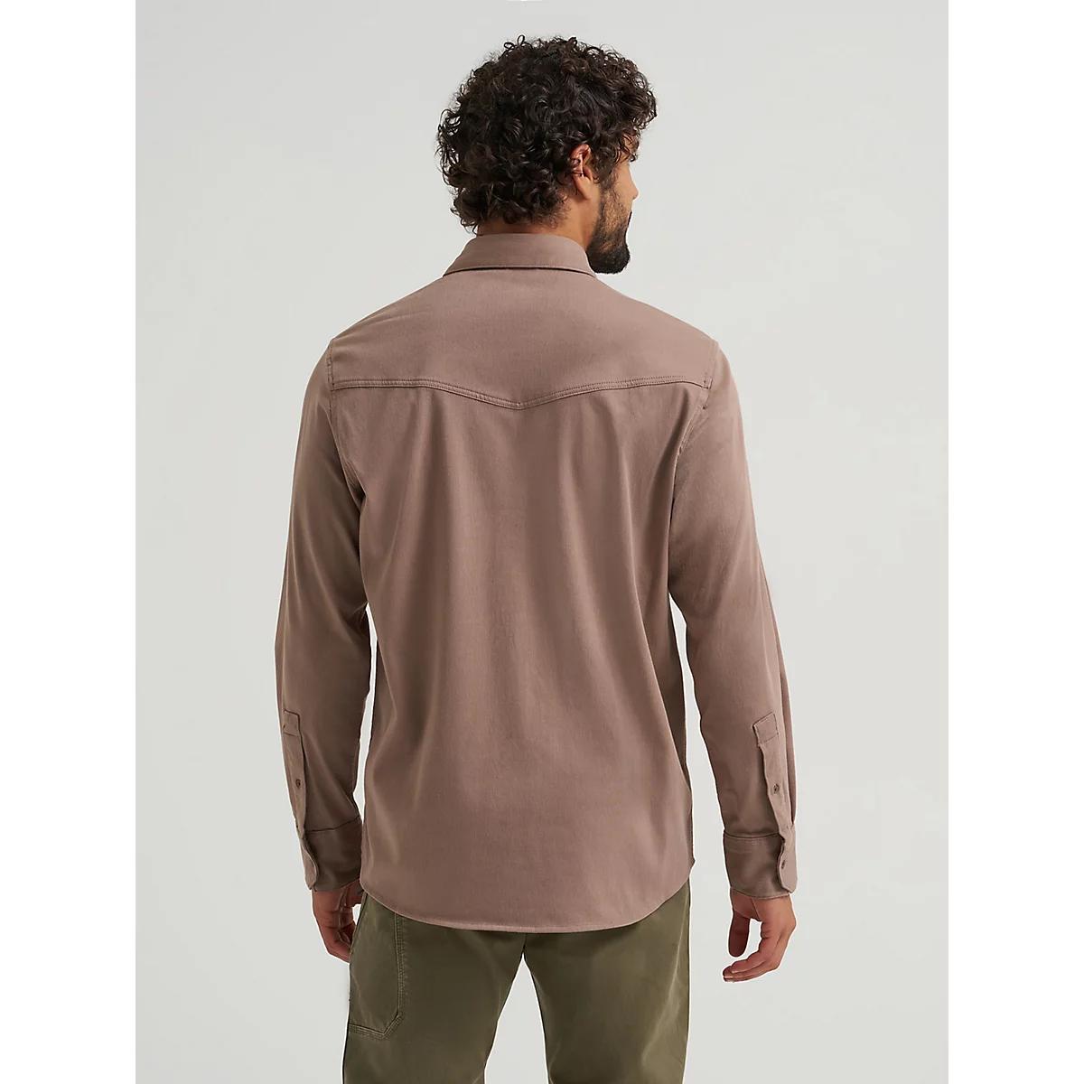 Wrangler ATG™ Men's Salida Shirt in Pine Bark Product Image