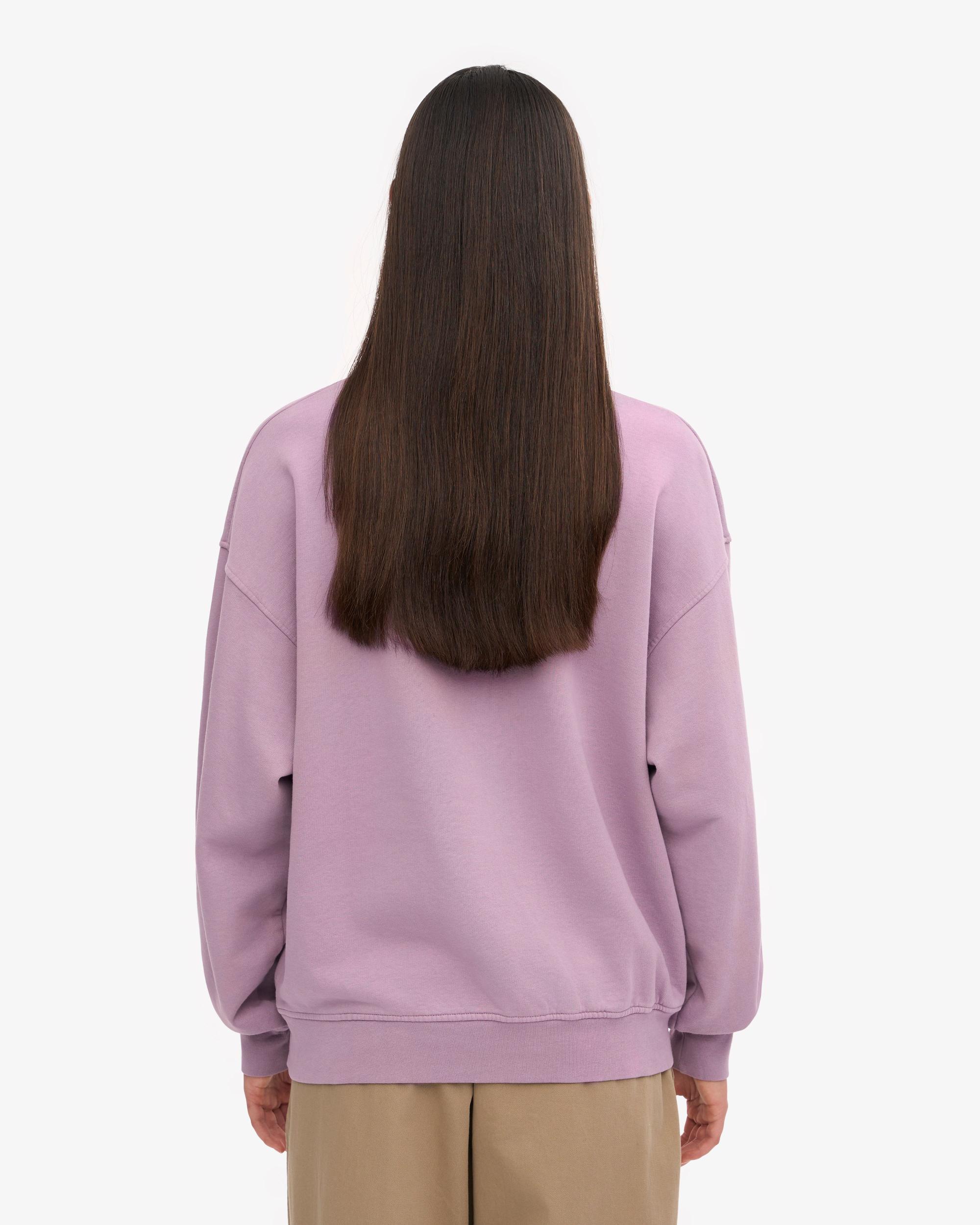 Organic Oversized Crew - Pearly Purple Product Image