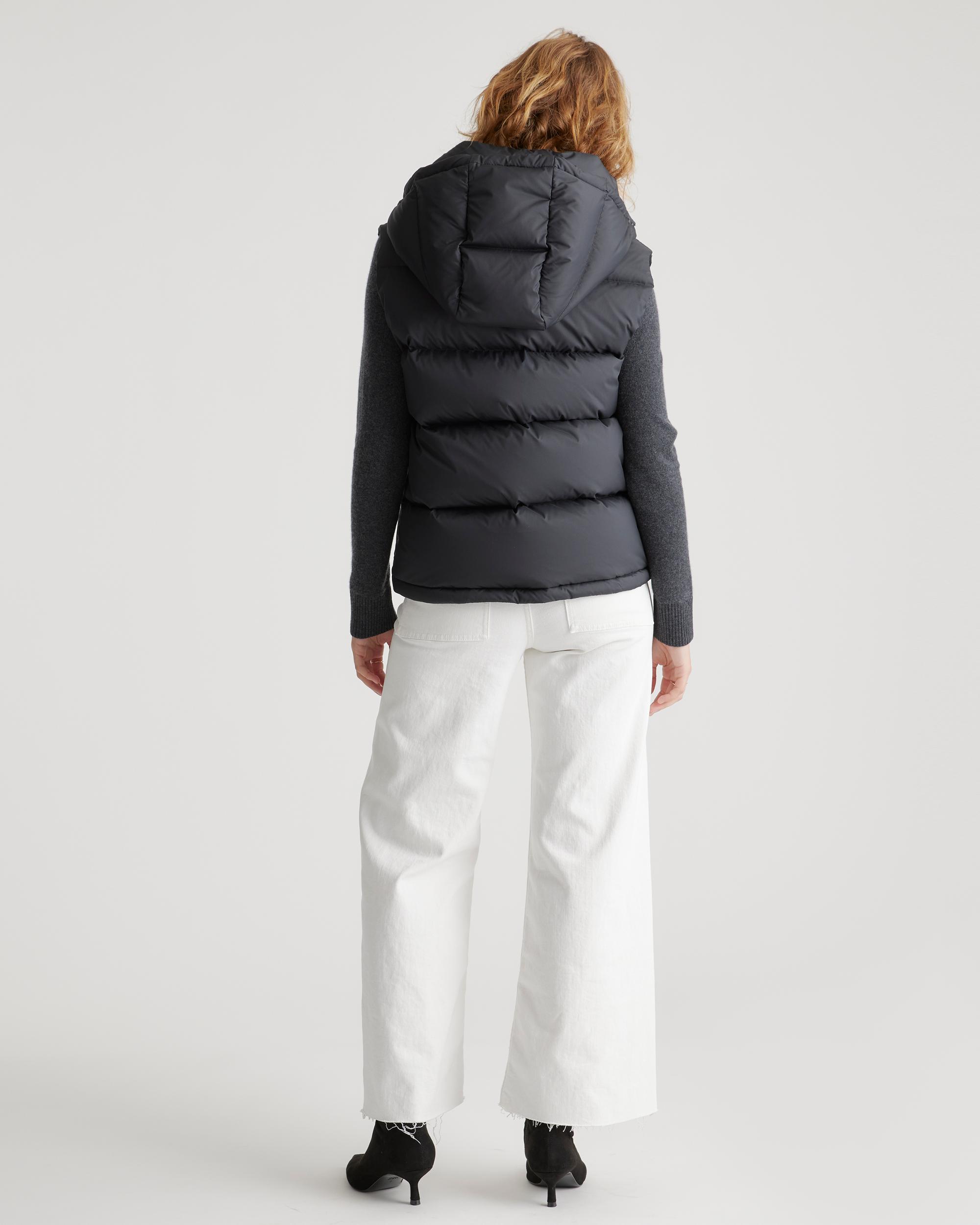 Quince | Women's Responsible Down Puffer Vest Size XS, Recycled Polyester Product Image