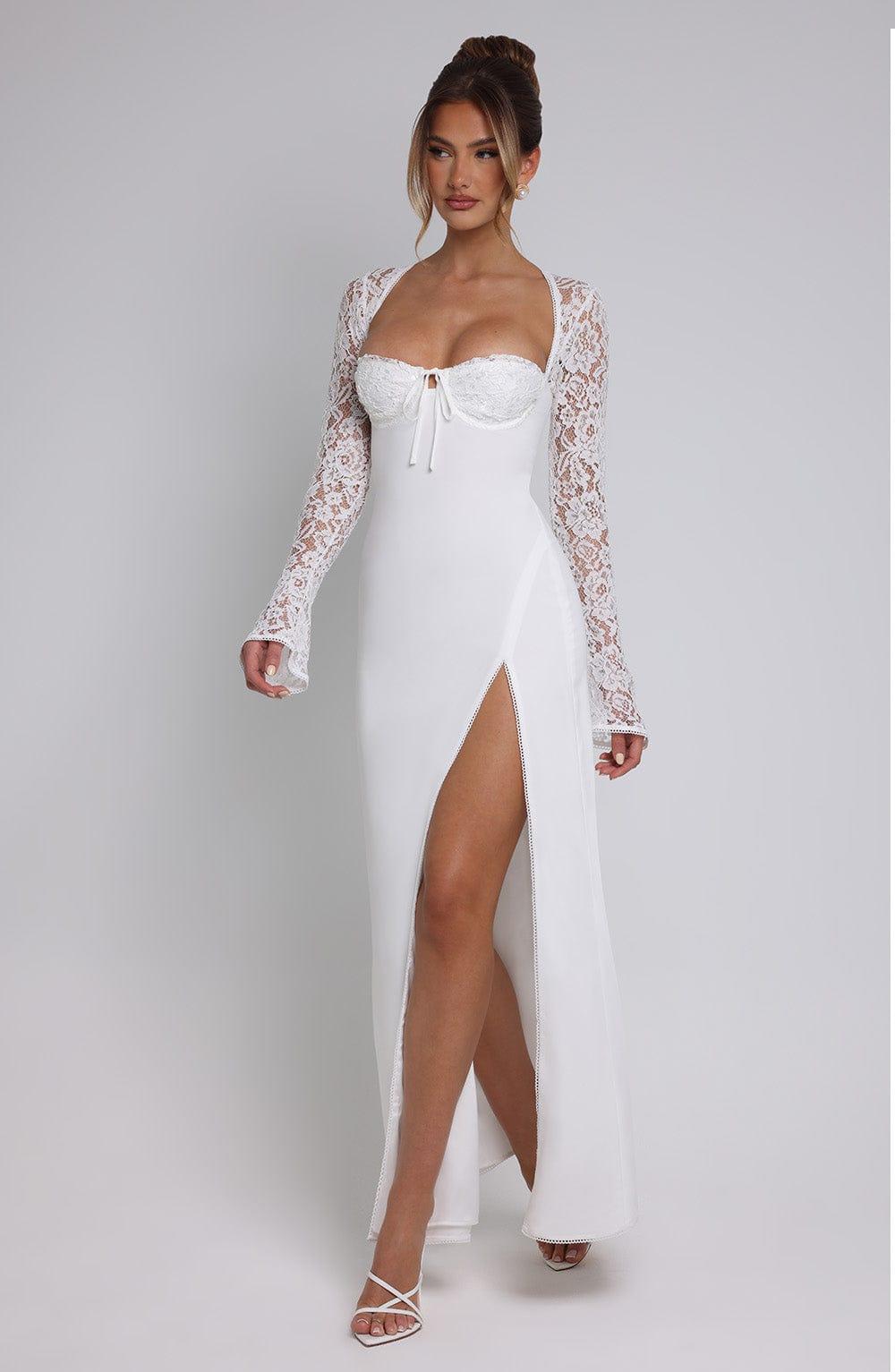 Aria Maxi Dress - Ivory Product Image