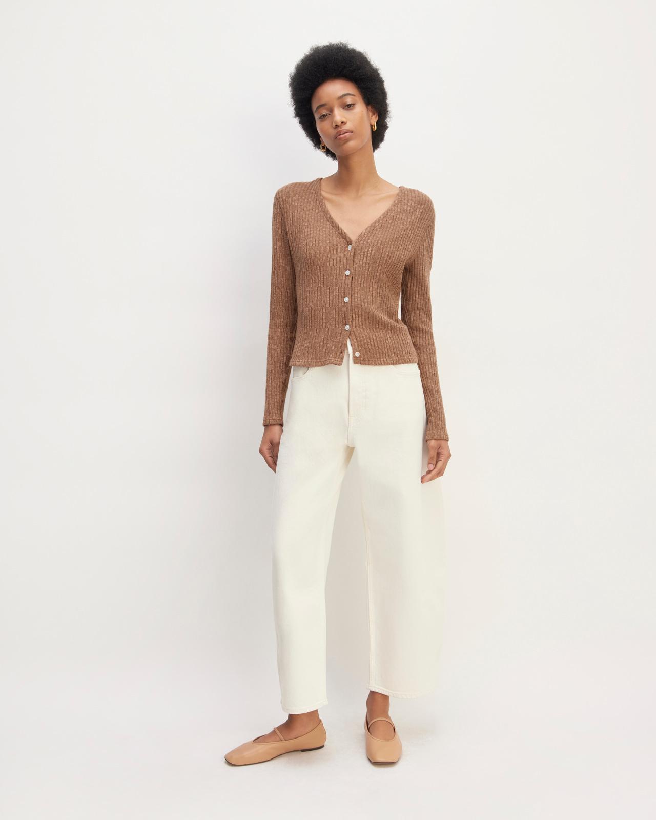Womens Cozy Rib Cardigan by Everlane Product Image