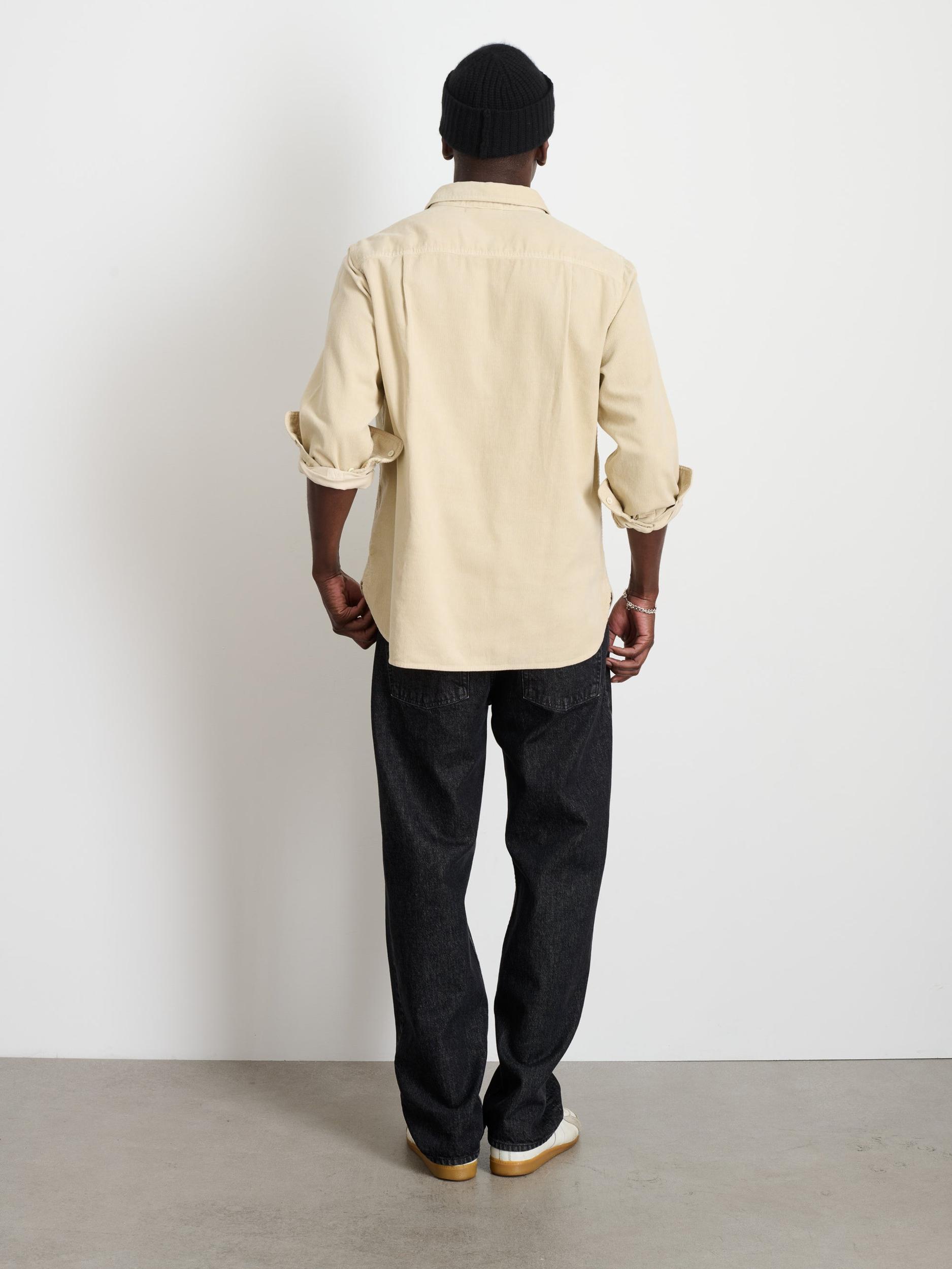 Carter Popover Shirt In Fine Wale Corduroy Product Image