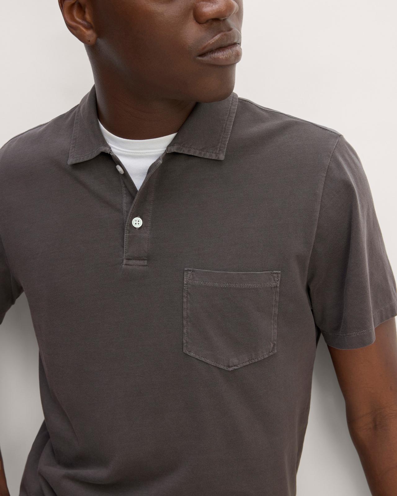 The Essential Organic Garment-Dyed Polo Product Image