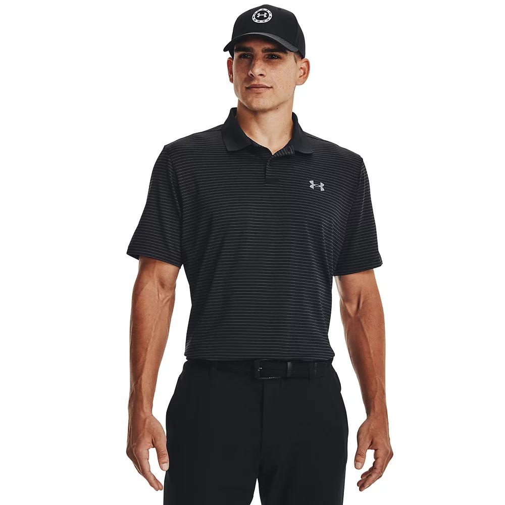 Men's Under Armour Performance 3.0 Stripe Golf Polo,  Product Image