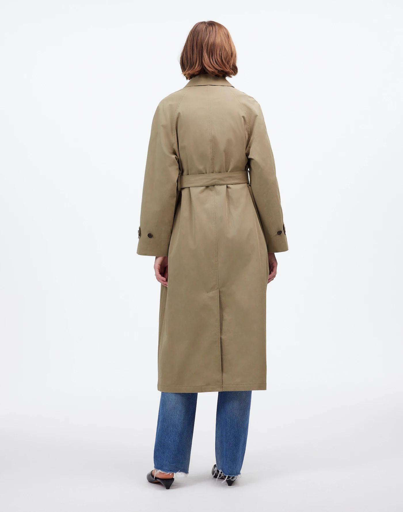 Single-Breasted Trench Coat Product Image