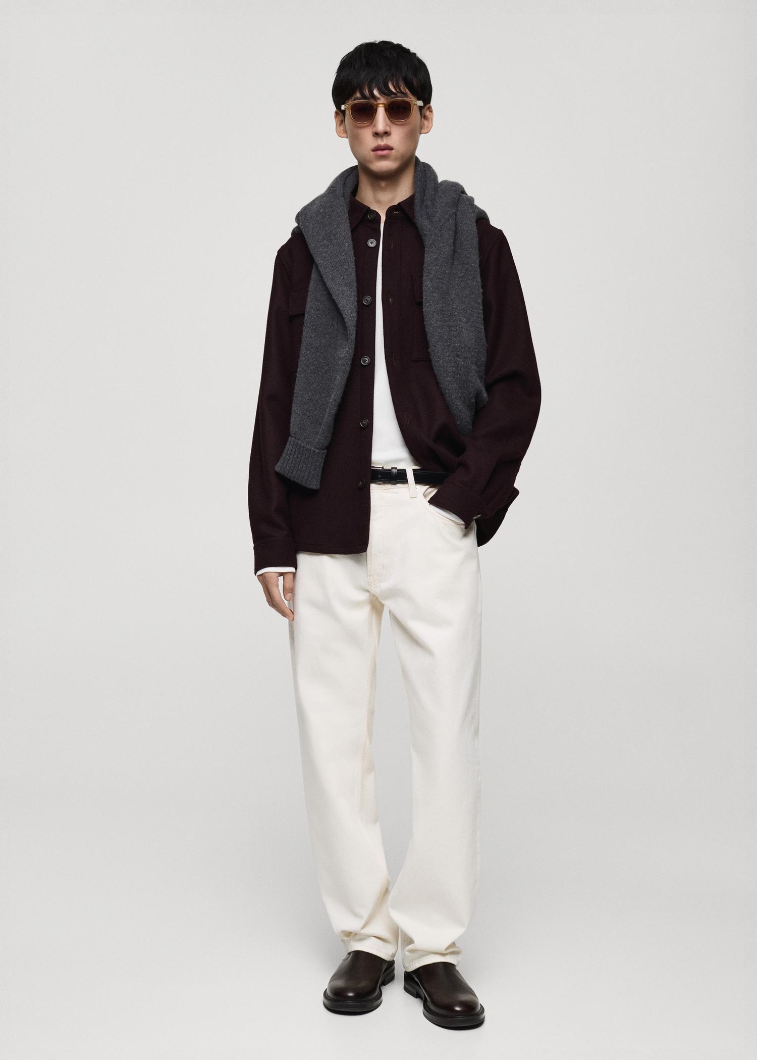 Moby straight-fit jeans - Men | MANGO USA Product Image