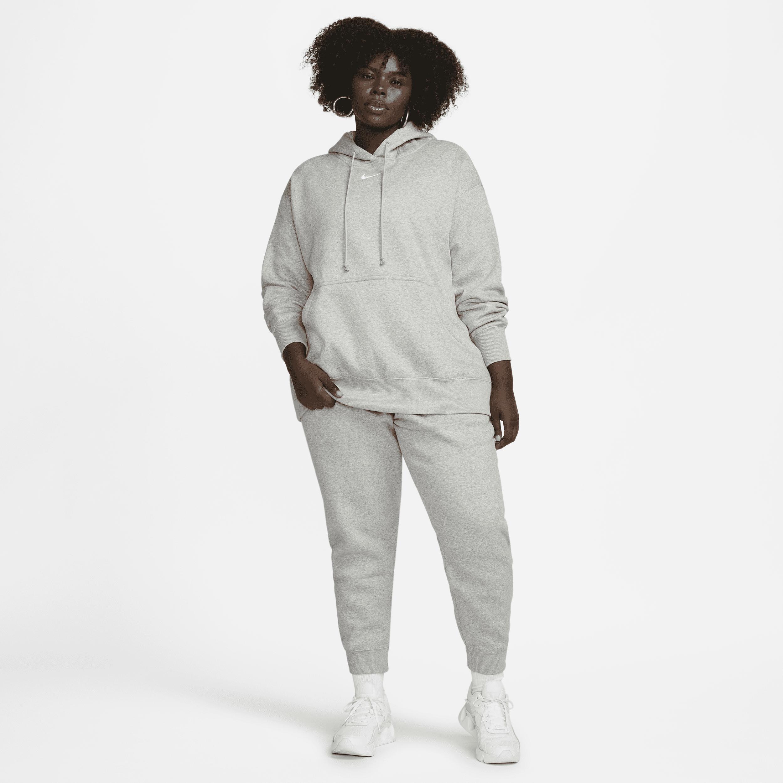 Womens Nike Sportswear Phoenix Fleece Oversized Pullover Hoodie (Plus Size) | DV4984-063 Product Image