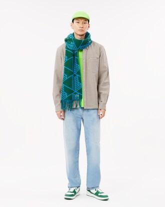 Jacquard Monogram Wool Scarf Product Image