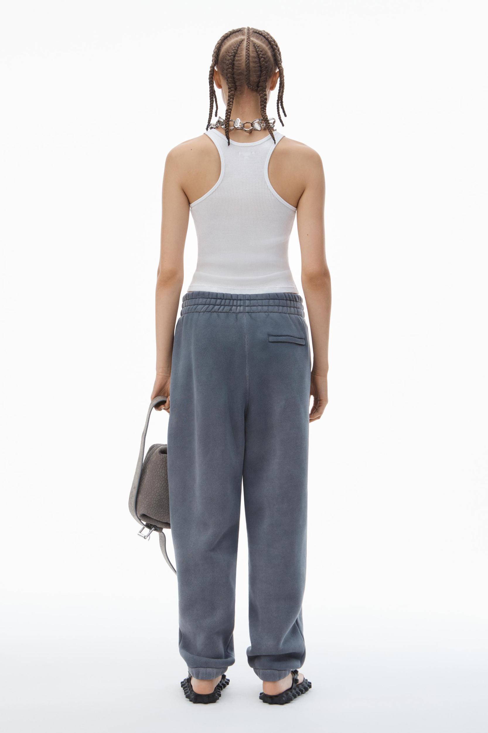 Puff Logo Sweatpant In Structured Terry Product Image