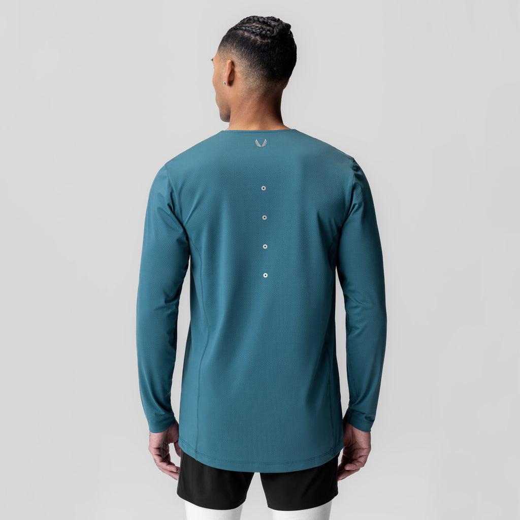 0907. AeroSilver® Training Long Sleeve - Storm "Space Bracket" Product Image