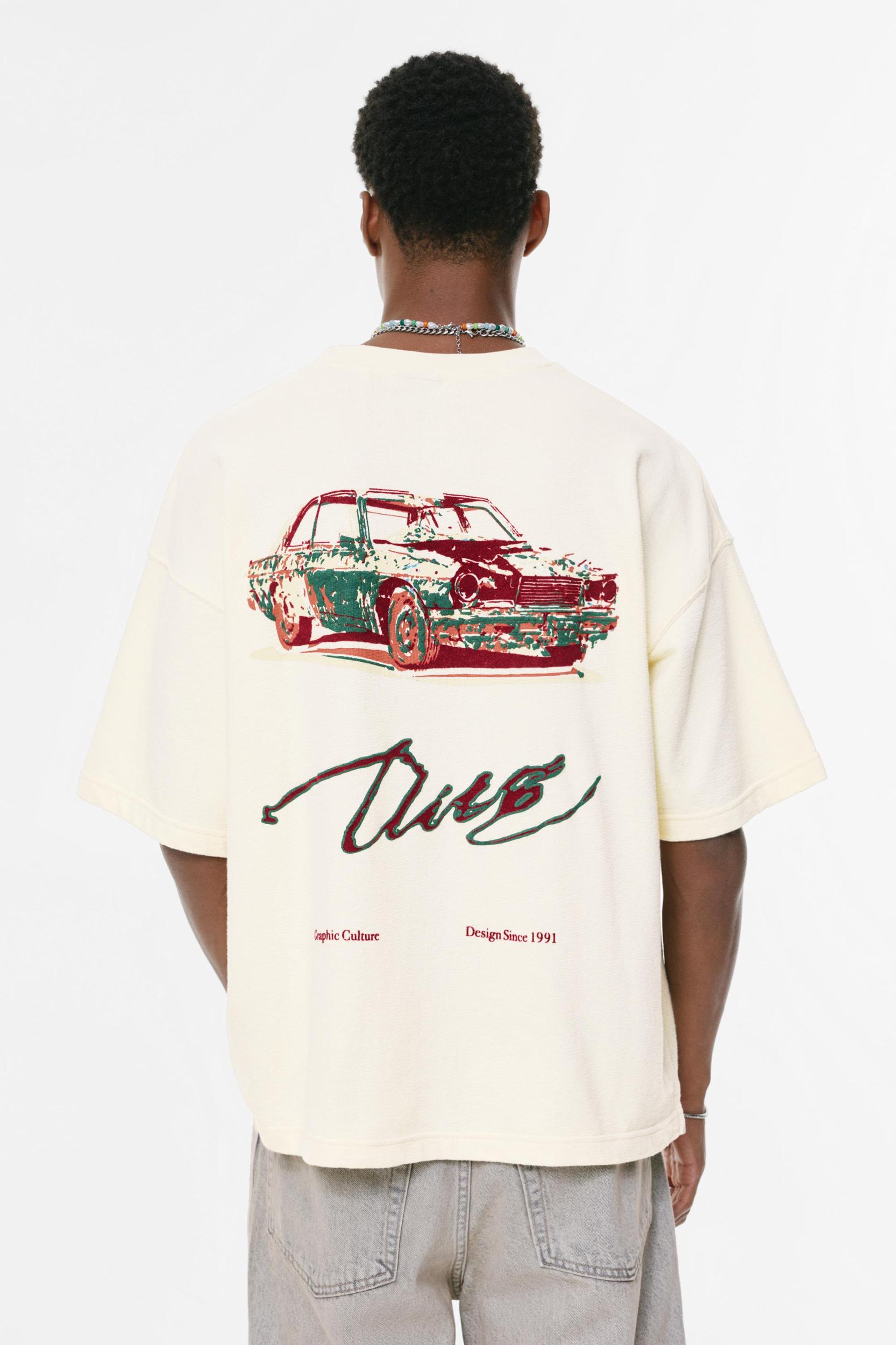 Car graphic T-shirt Product Image