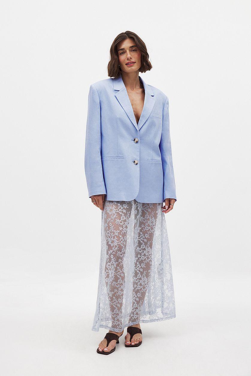 Lace Maxi Skirt Product Image