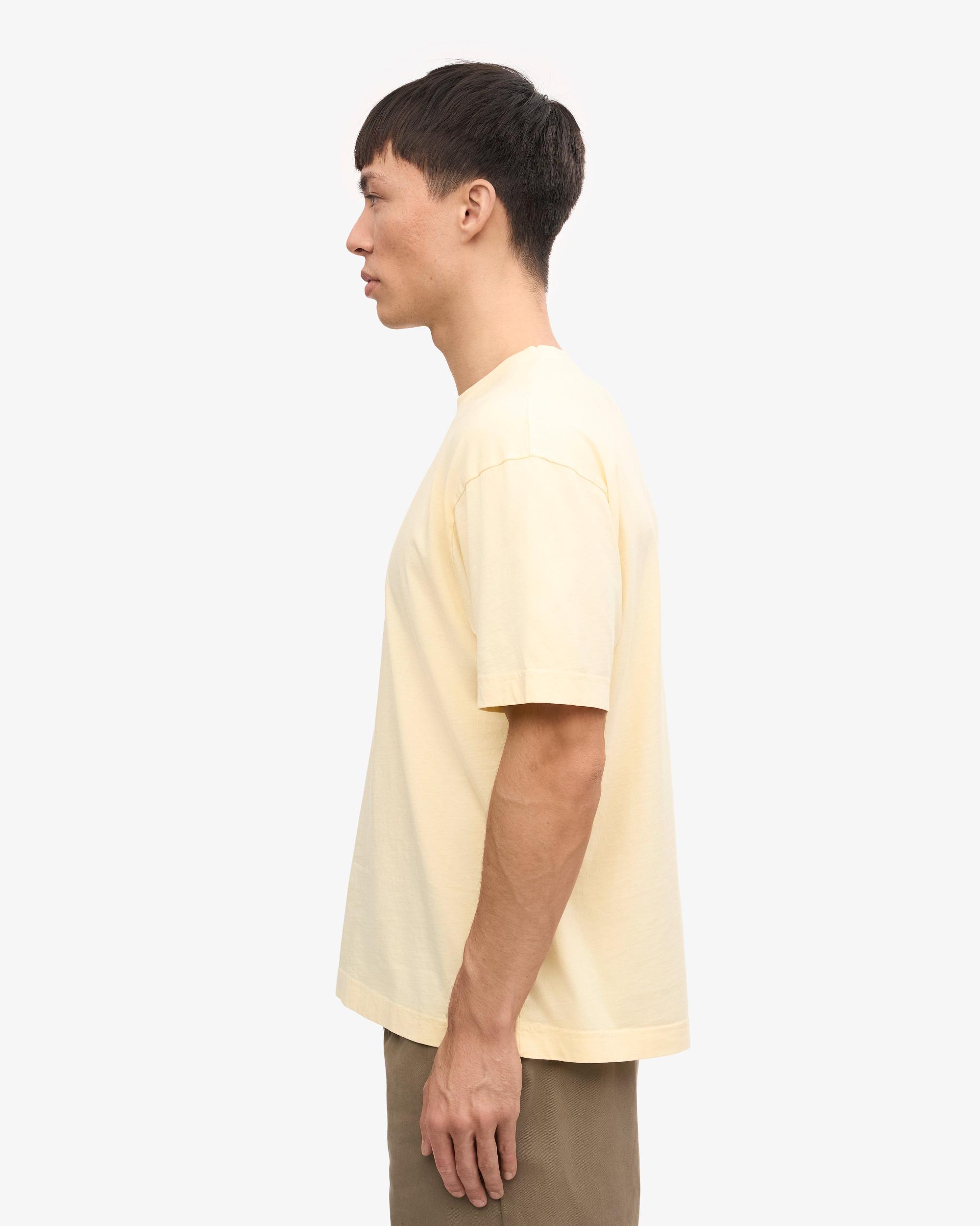 Oversized Organic T-Shirt - Soft Yellow Product Image