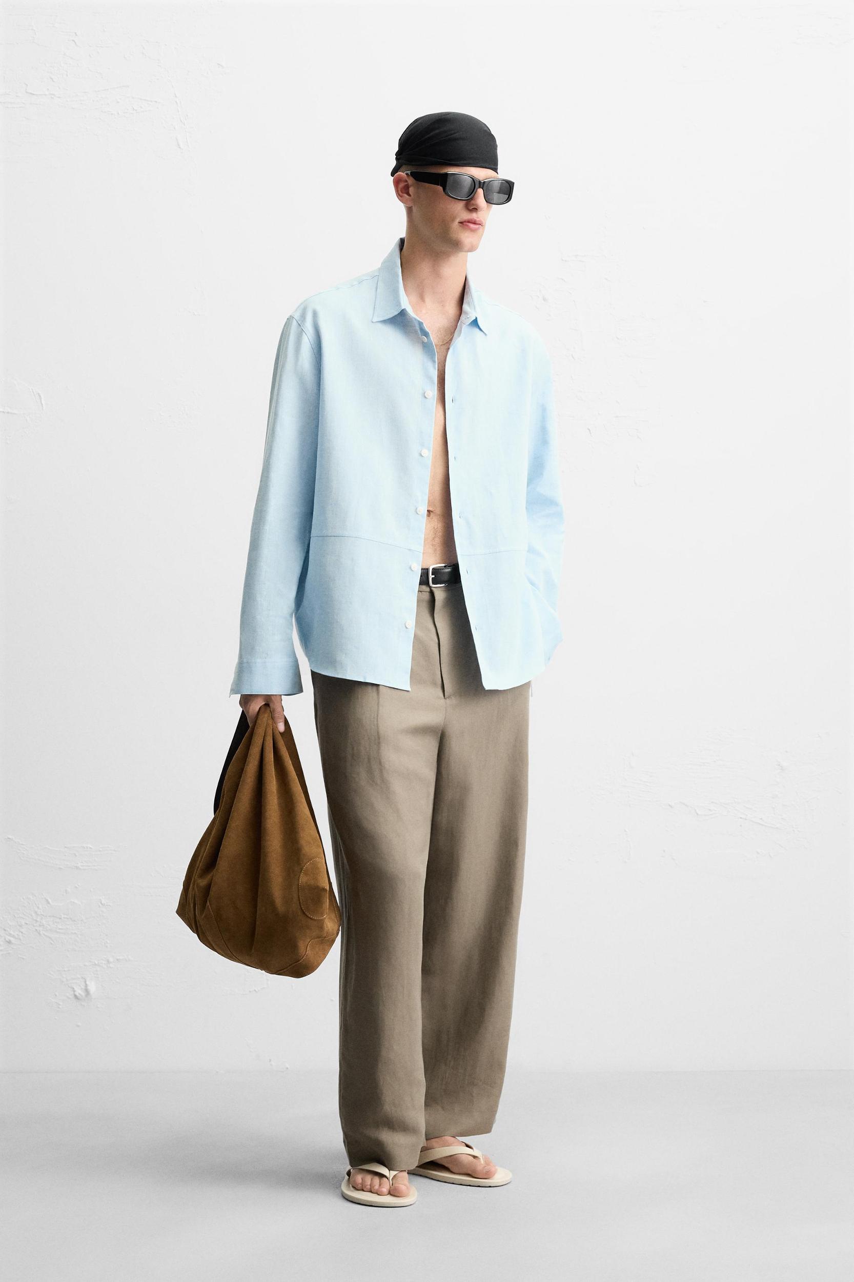 LINEN - COTTON SHIRT Product Image