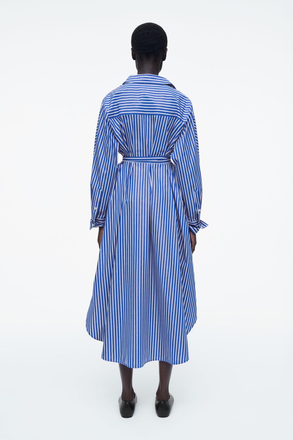 RELAXED COTTON SHIRT DRESS Product Image