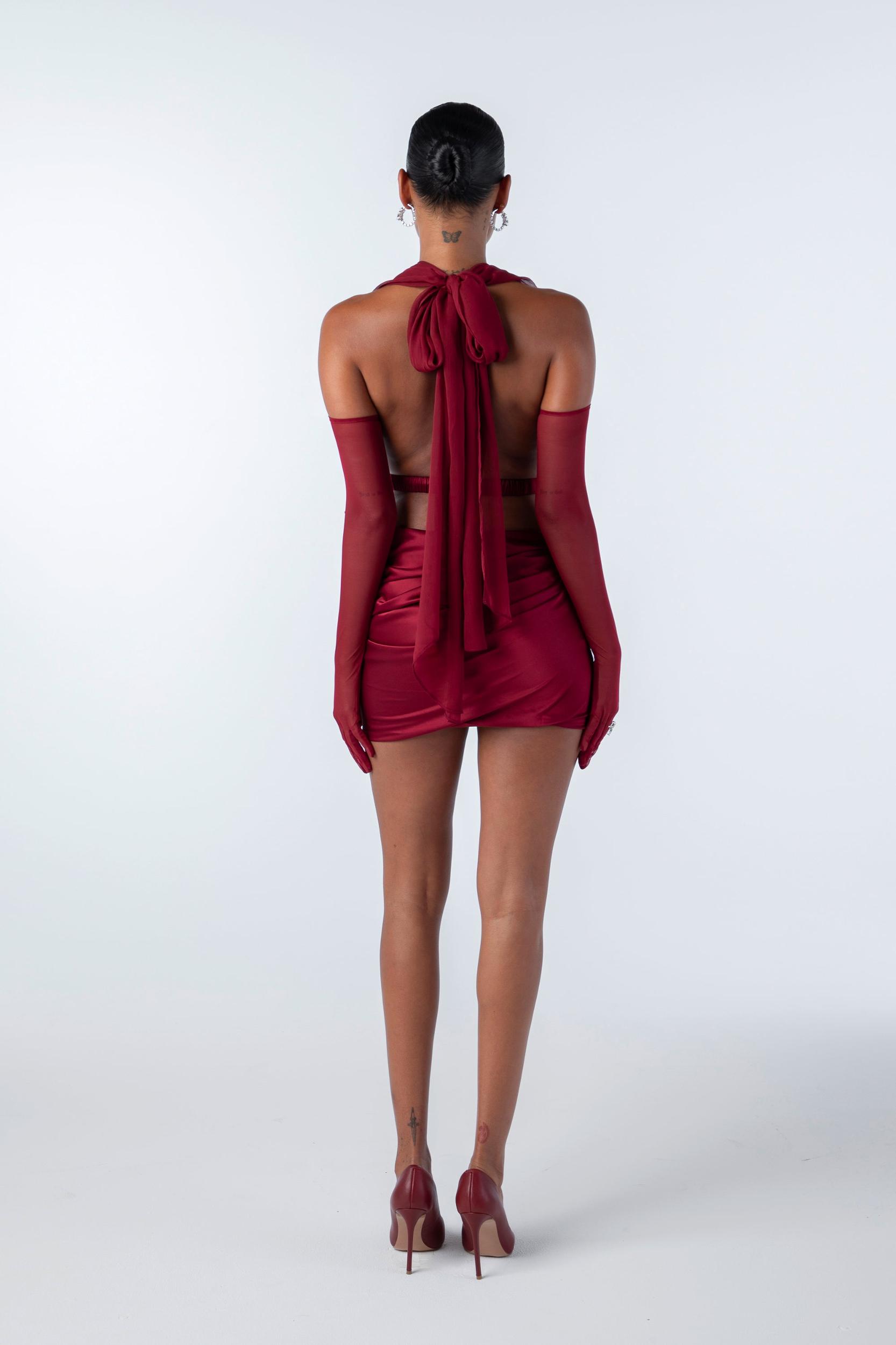 Giselle Top (Red) (Final Sale) Product Image