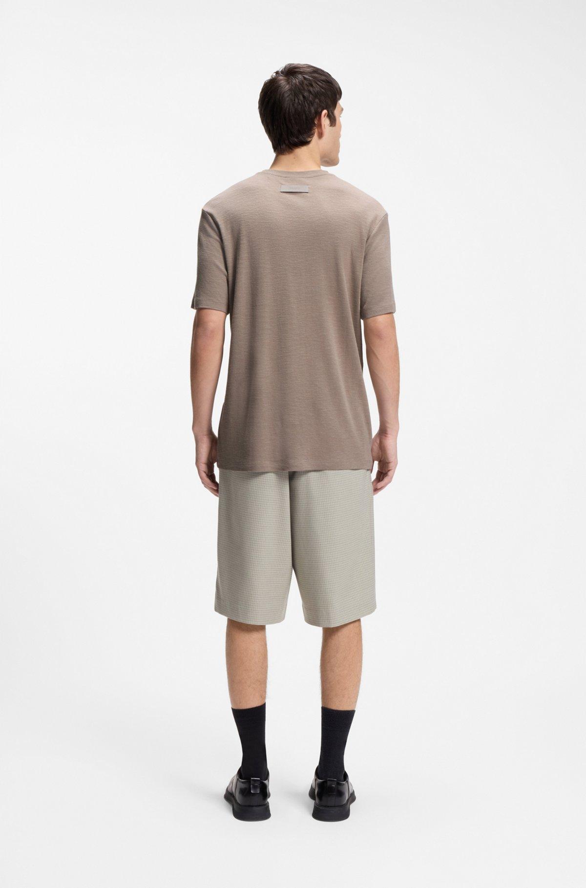 Slub-interlock T-shirt in a slim fit Product Image