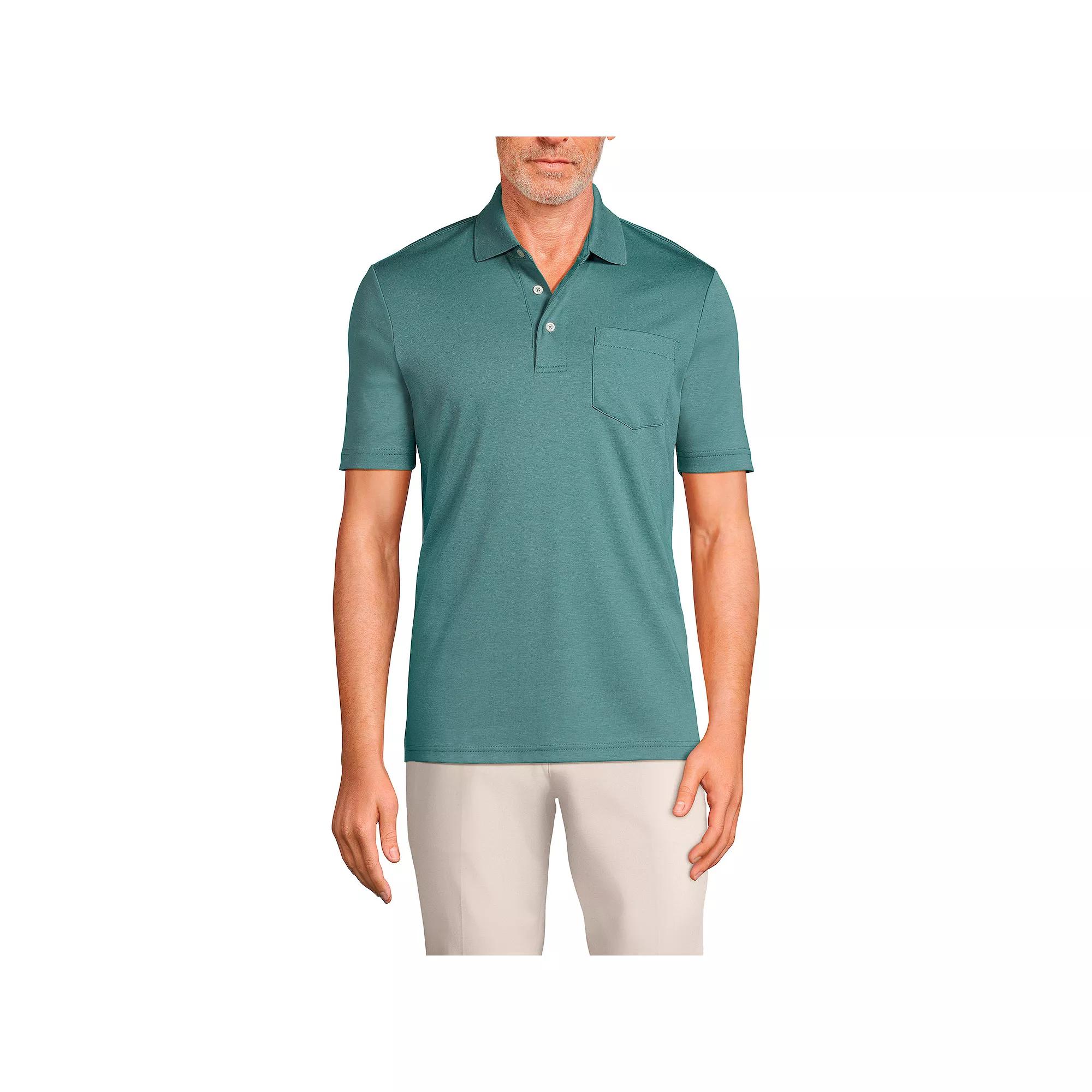 Big & Tall Lands' End Supima Polo, Men's,  Product Image