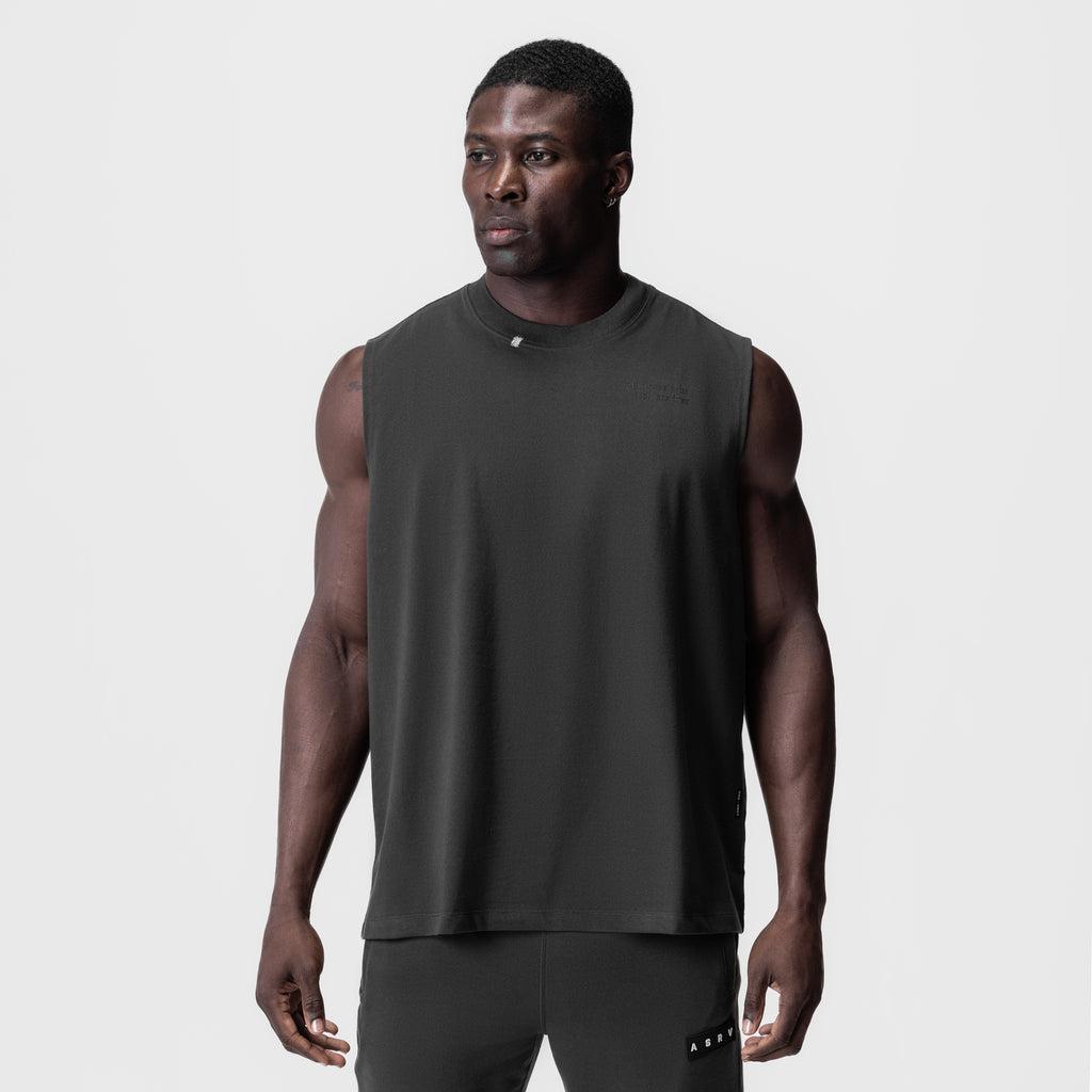 0807. Tech Essential™ Relaxed Cutoff - Space Grey/Black "Brush Wings/ASRV" Product Image