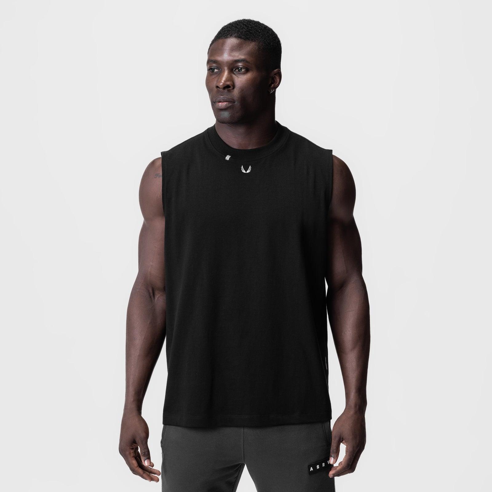 0807. Tech Essential™ Relaxed Cutoff - Black/White "OTWR" Product Image