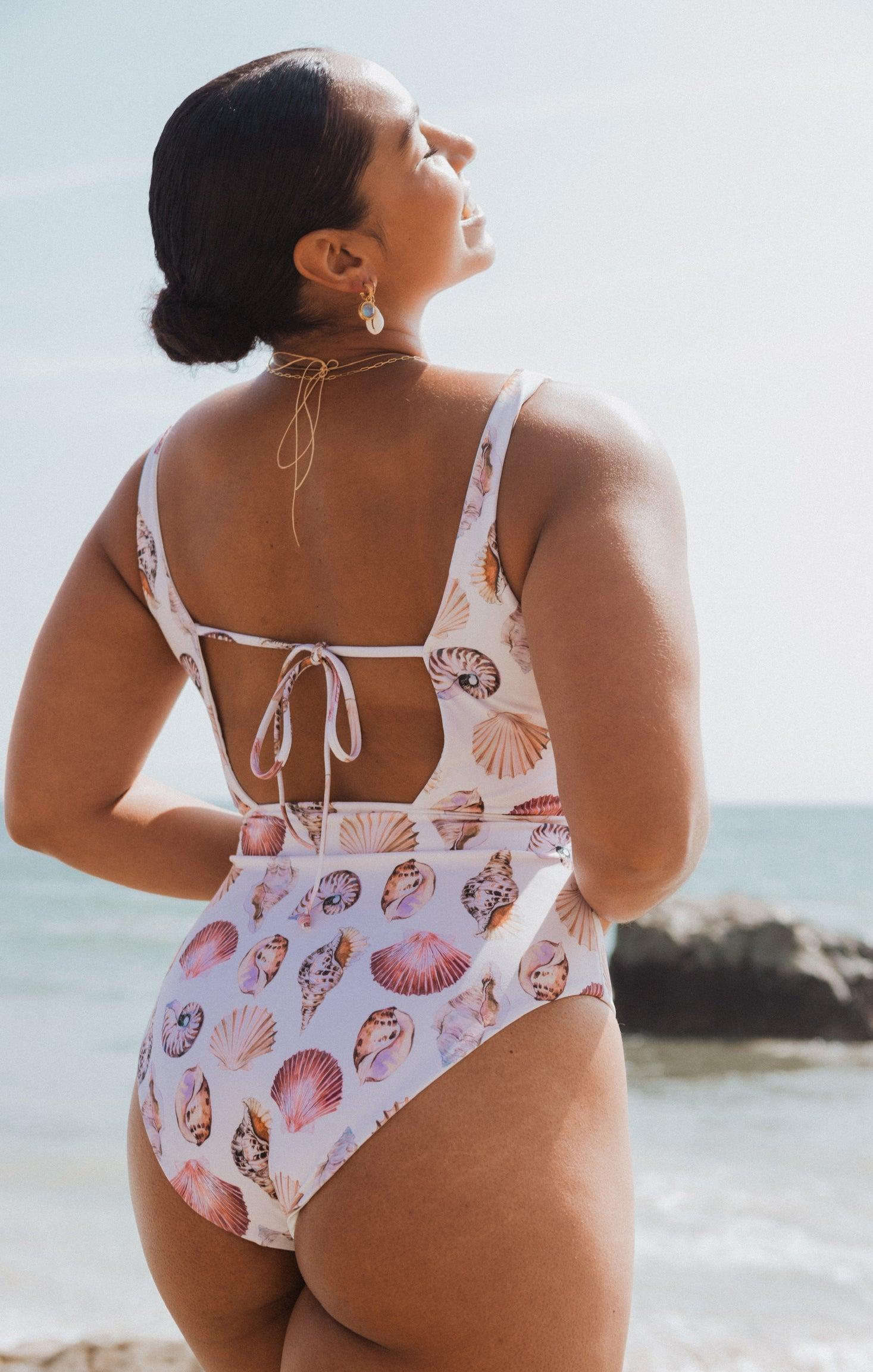 Summer One Piece ~ White Shells Product Image