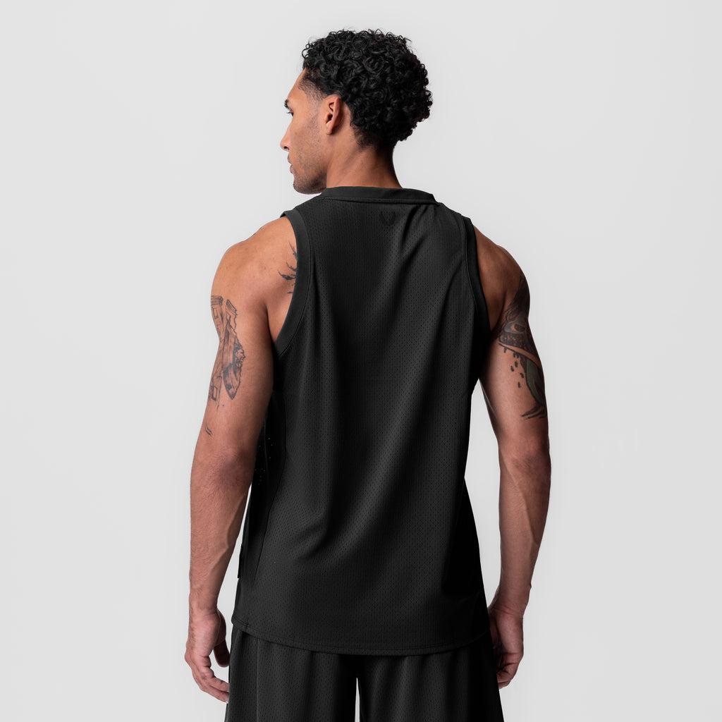 0990. Ion-Mesh Basketball Jersey - Black Product Image