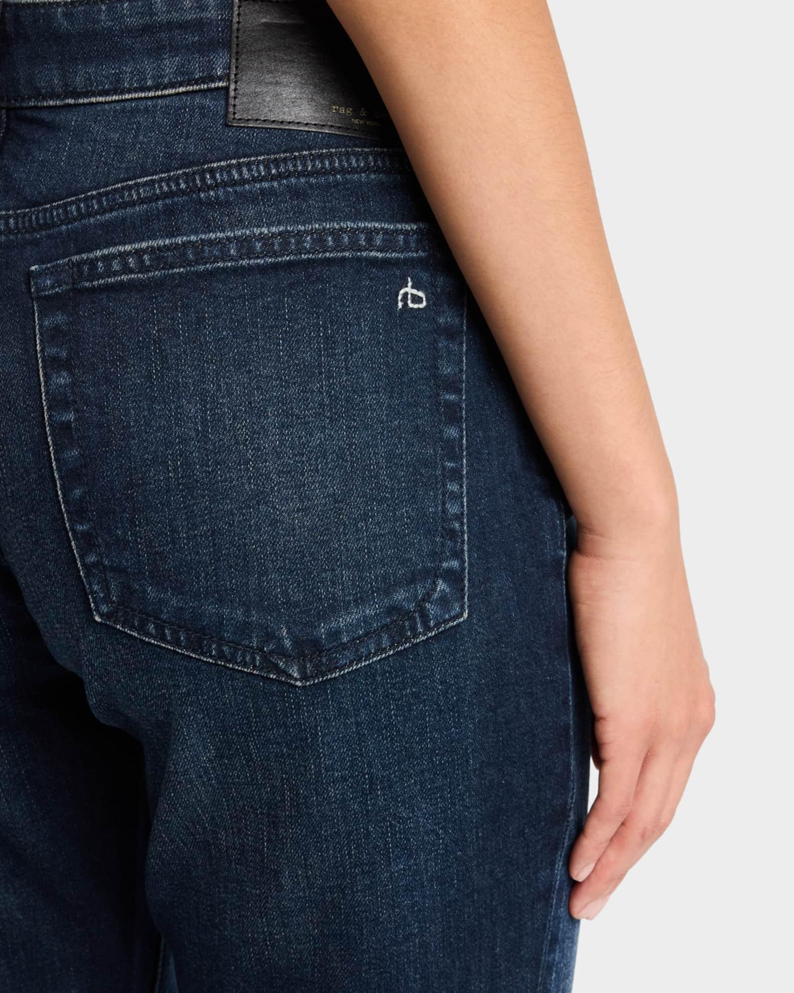 Dre Low-Rise Slim Boyfriend Jeans Product Image