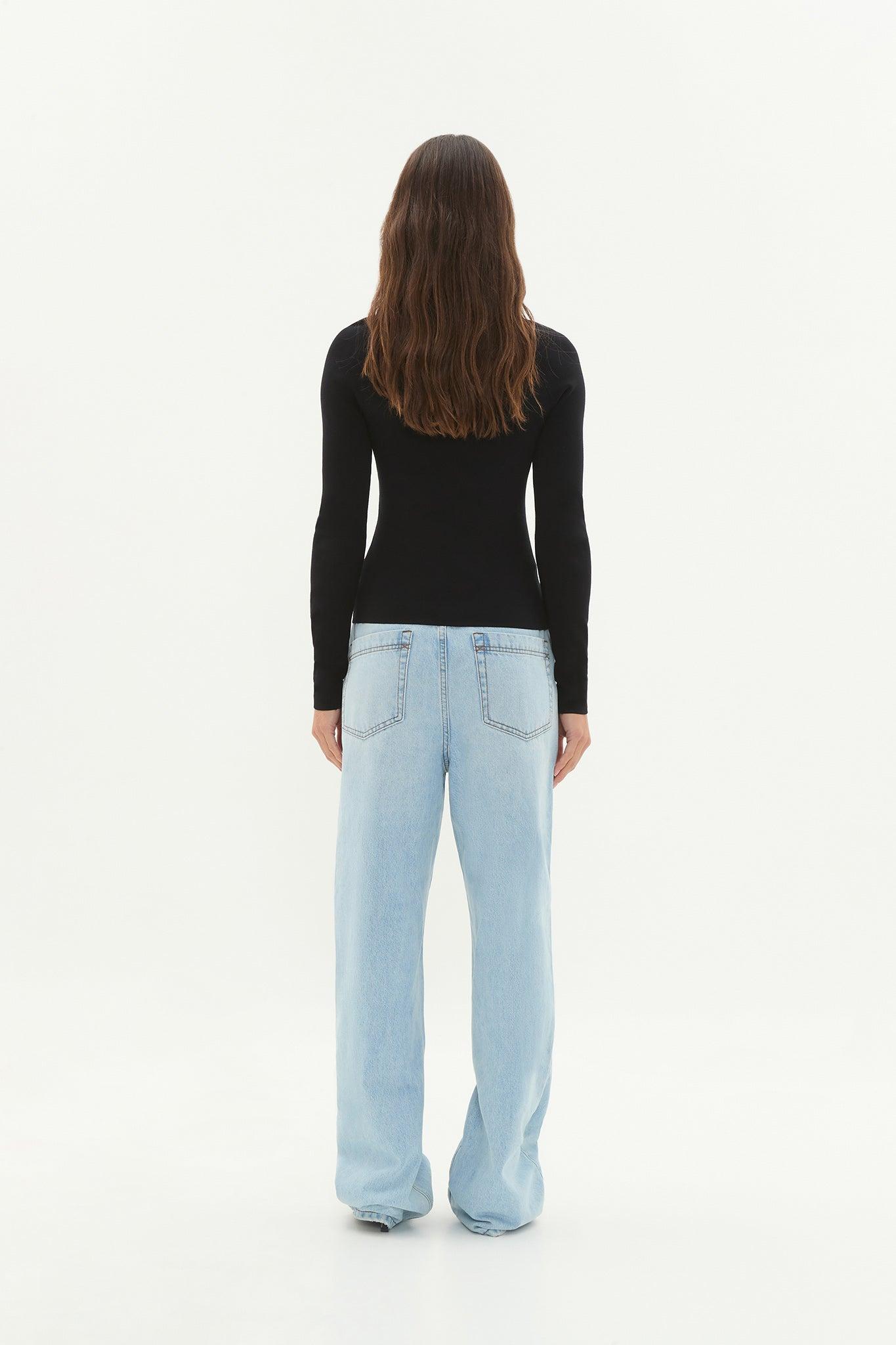 Core Knit Logo Long Sleeve Top Product Image