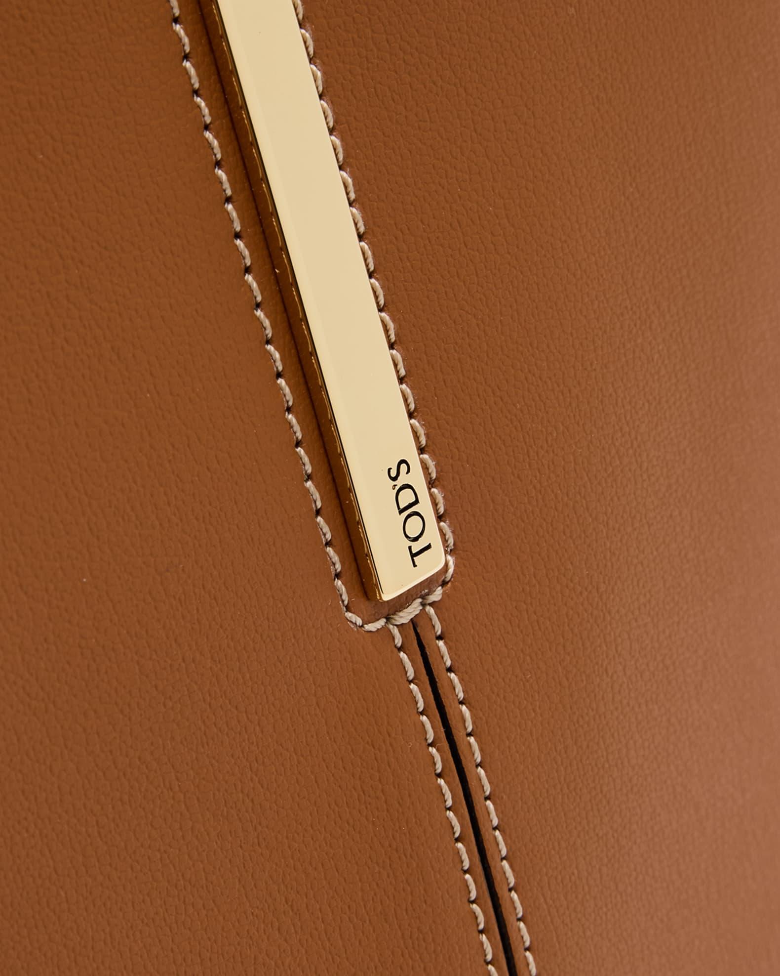 Mini Leather Tote Shopping Bag Product Image