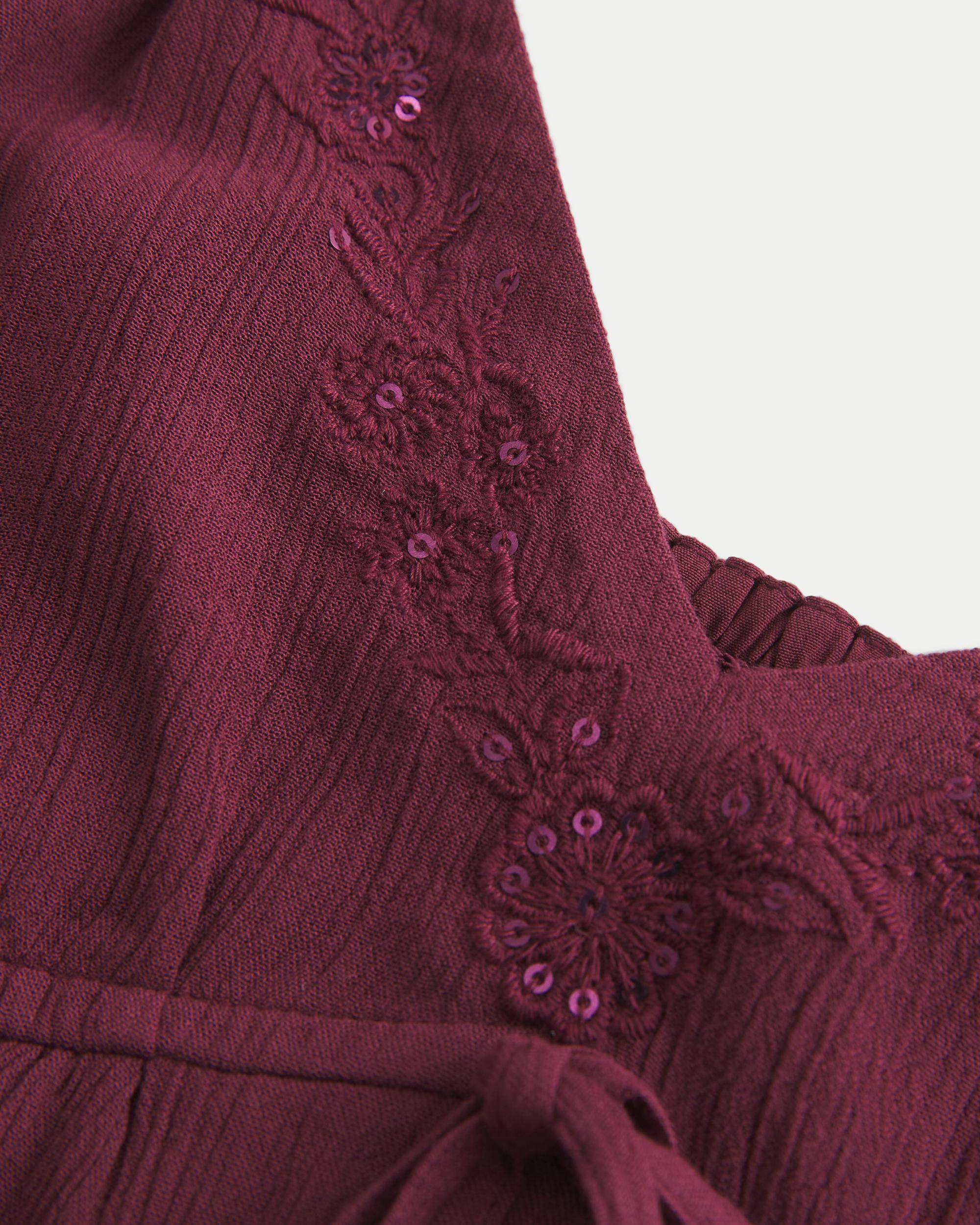 Crinkle Shine Flyaway Babydoll Top Product Image