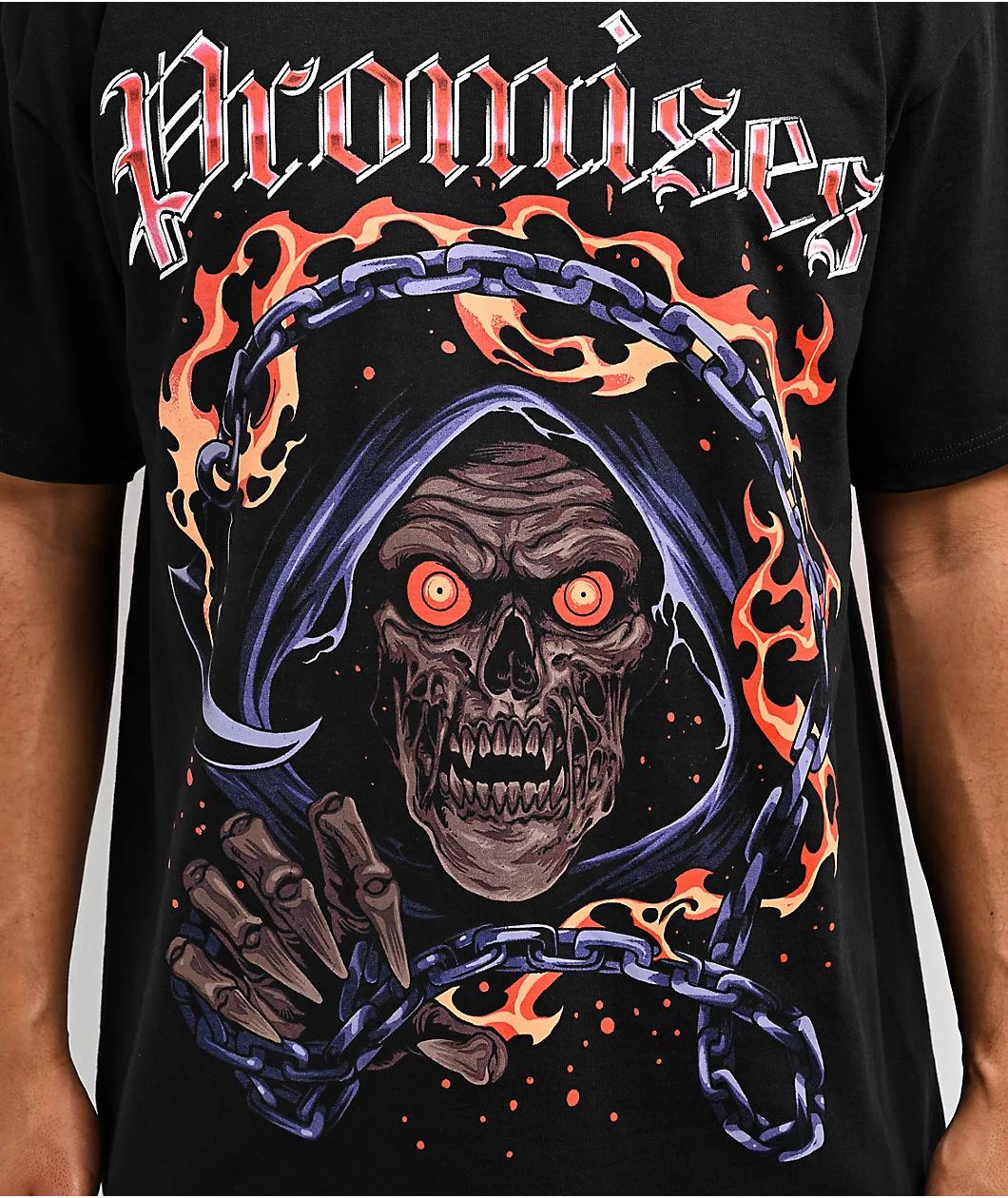 Broken Promises Mosh Pit Black T-Shirt Product Image