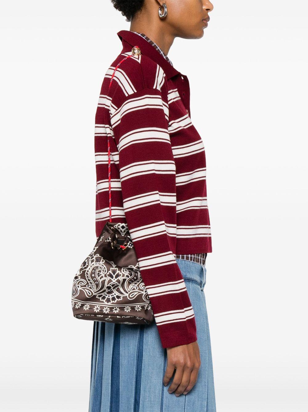 leather bucket bag Product Image