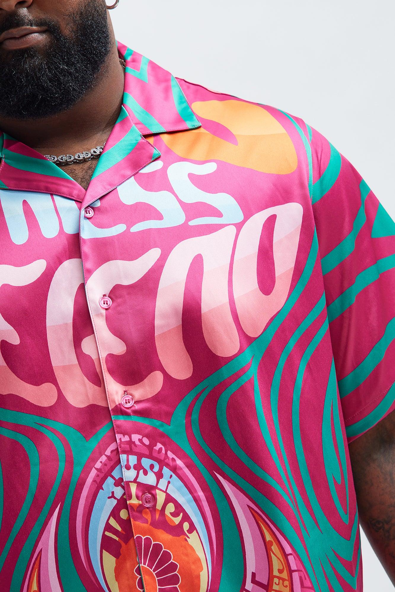 Eyes On Medusa Shirt - Fuchsia/combo Product Image