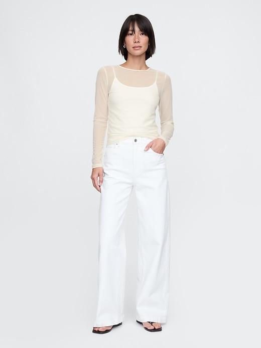 Sheer Mesh Shirt Product Image