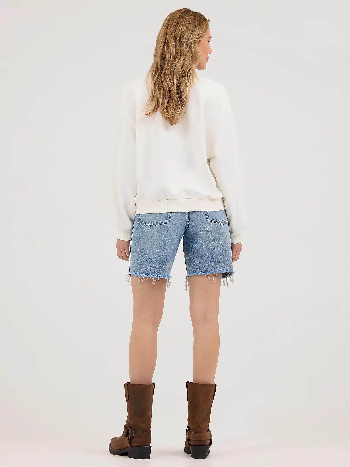 Women's Oversized Graphic Sweatshirt | Women's TOPS | Wrangler® Product Image