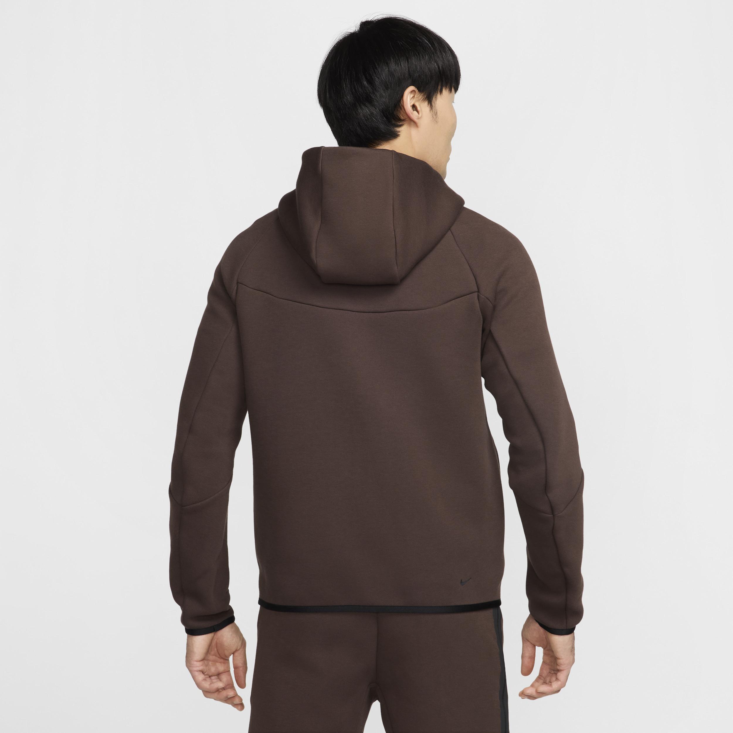 Nike Mens Nike Tech Fleece Full-Zip Windrunner Hoodie - Mens Maroon/Maroon Product Image