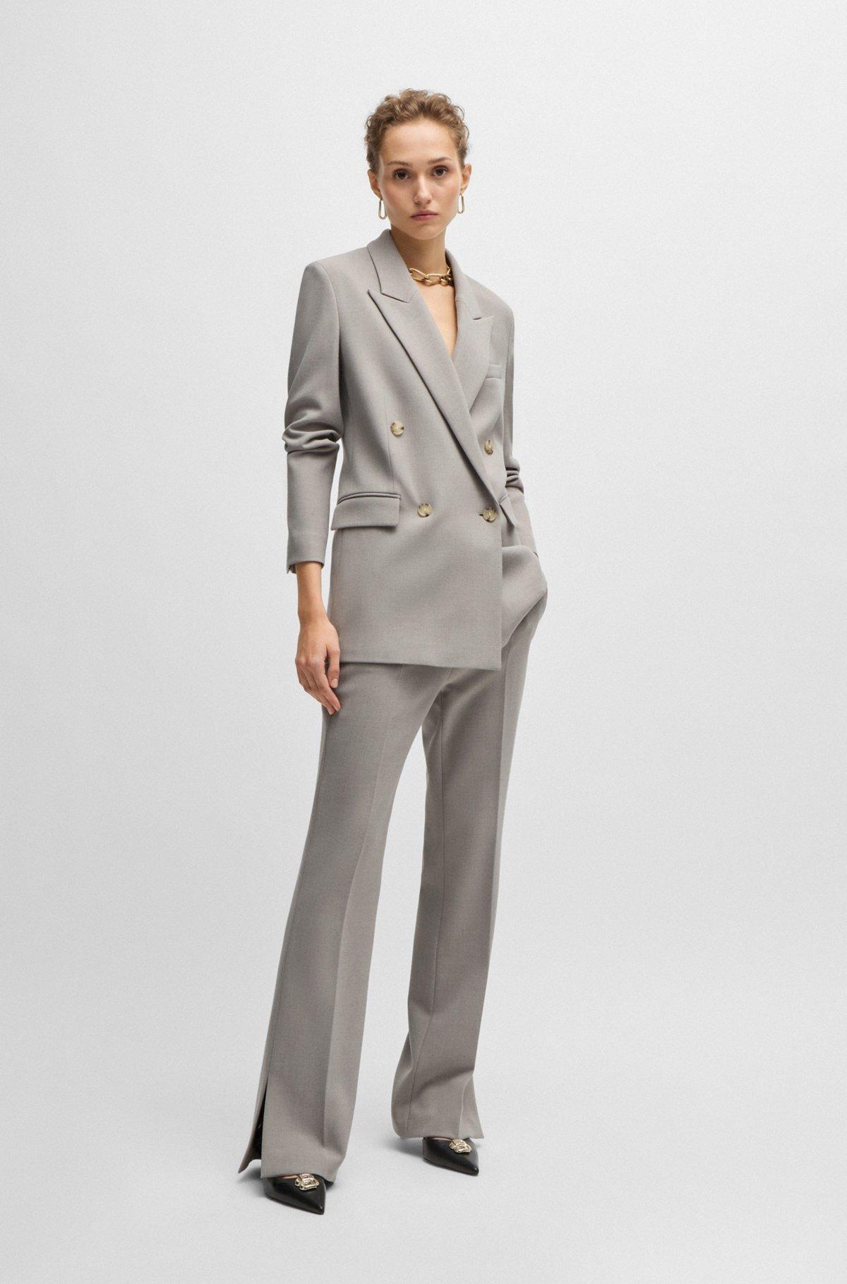 Regular-fit jacket with double-breasted closure Product Image