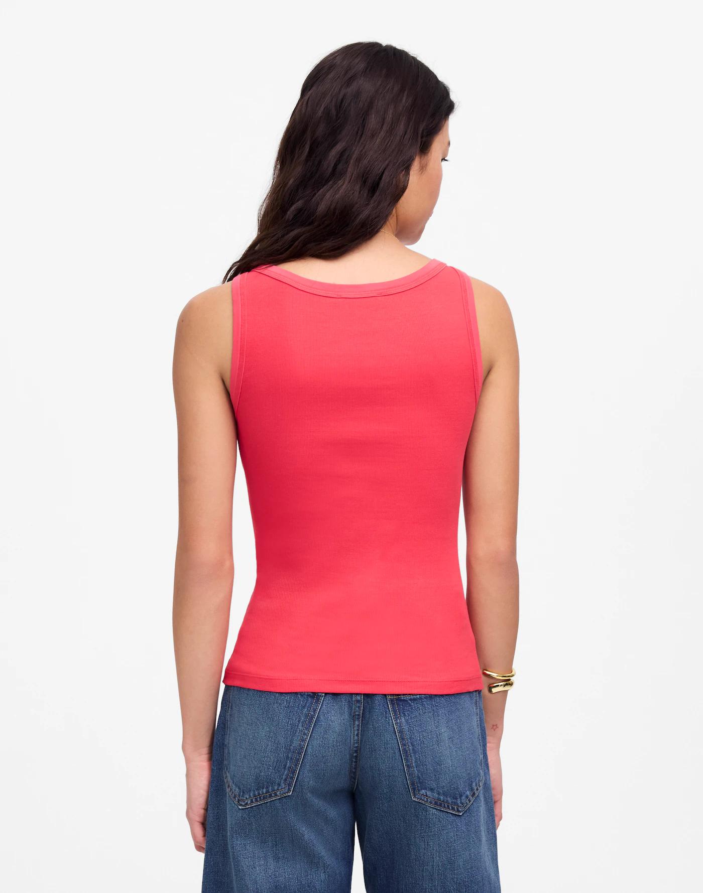 (Re)generative Cotton Essential High-Neck Tank Product Image