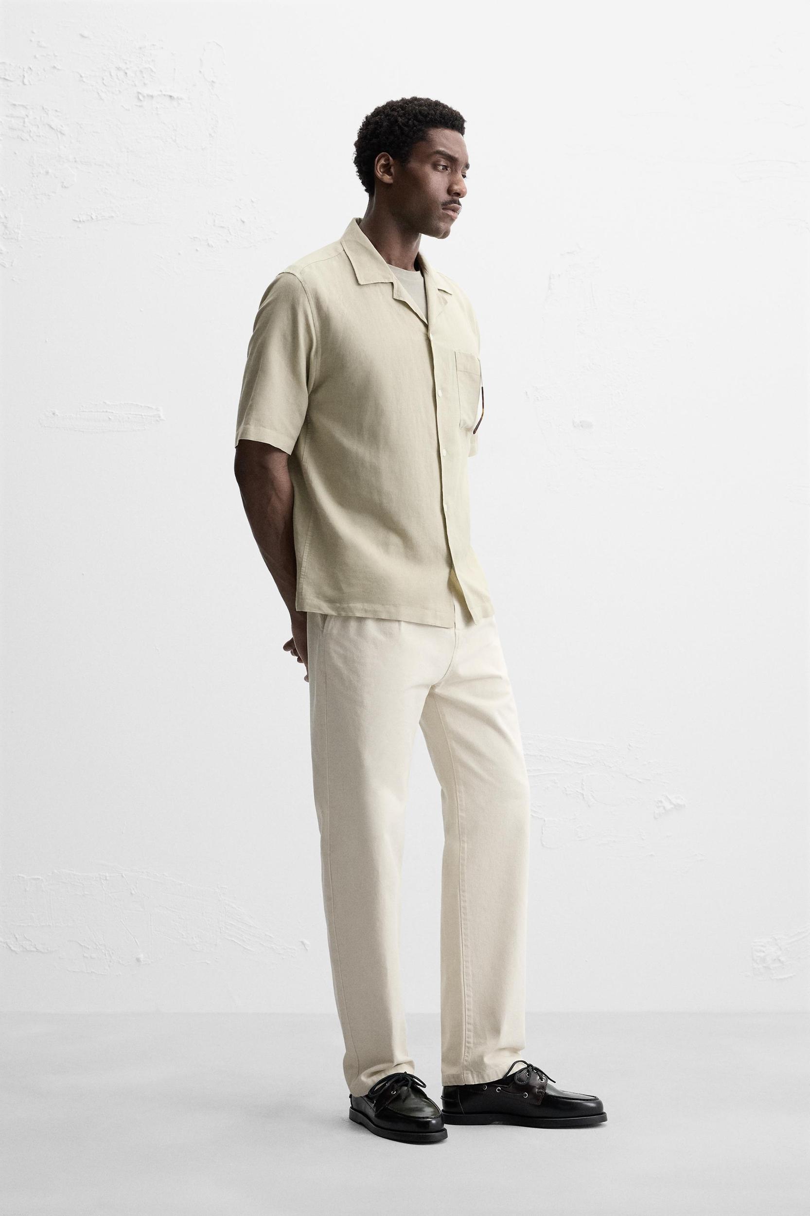 LINEN - COTTON SHIRT Product Image