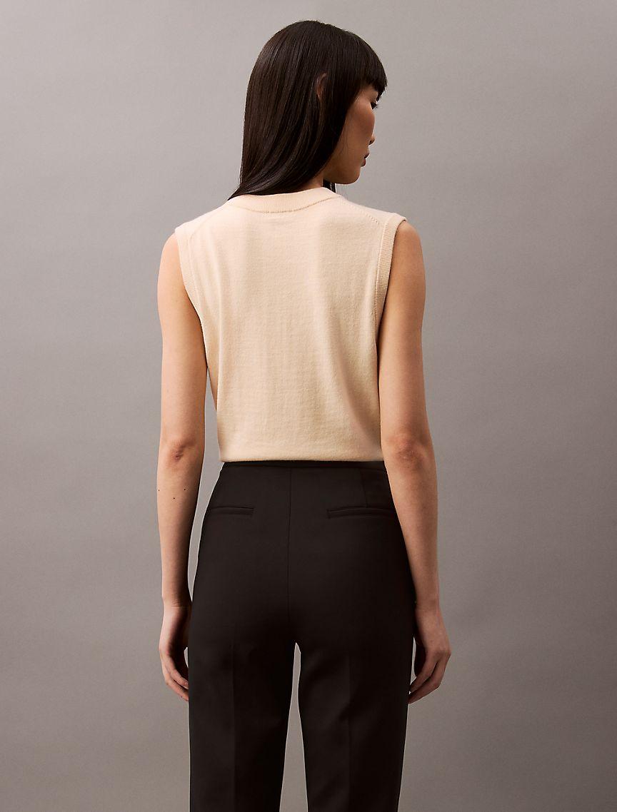 Calvin Klein Womens Smooth Slim Fit Pants - Black Product Image