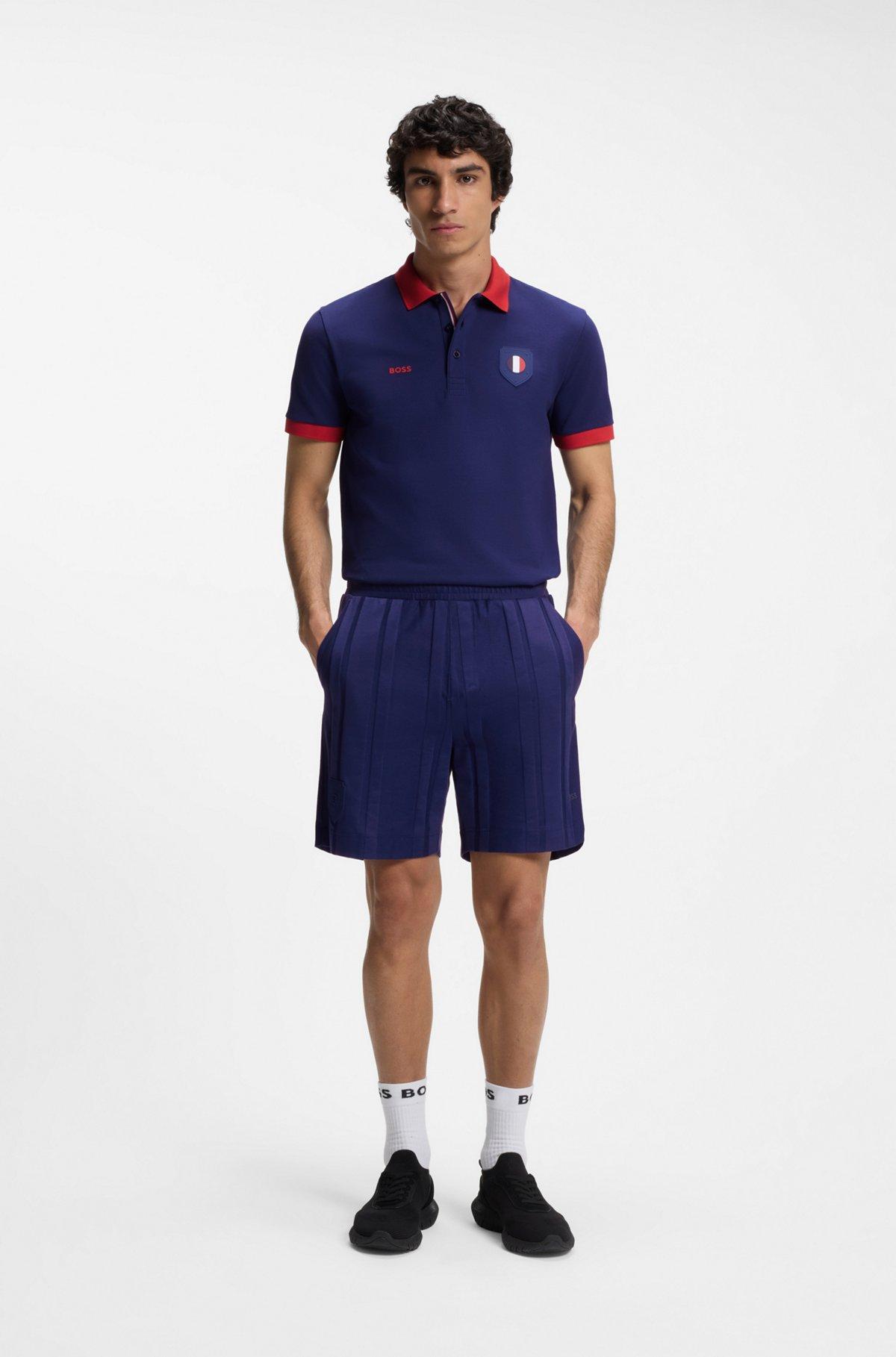 Paddy polo shirt with country flag Product Image