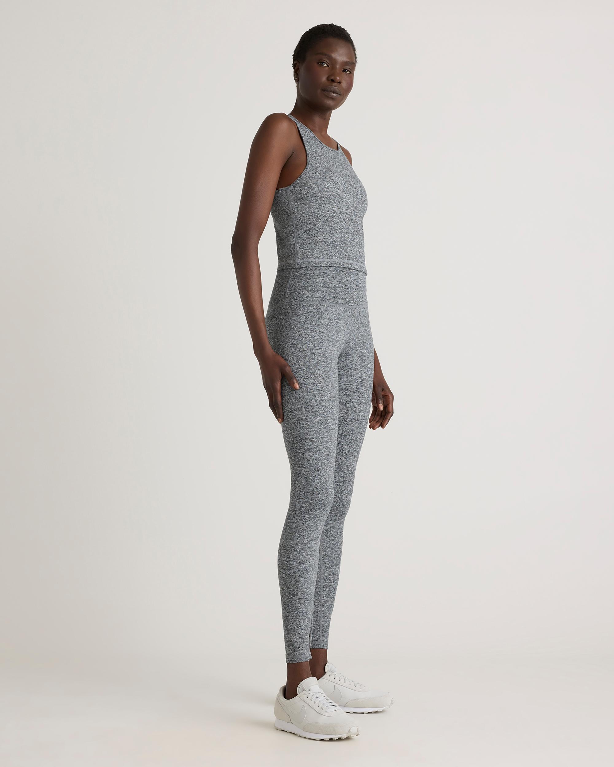 Quince | Women's Ultra-Soft High Neck Cropped Tank Top Size XL, Polyester Product Image