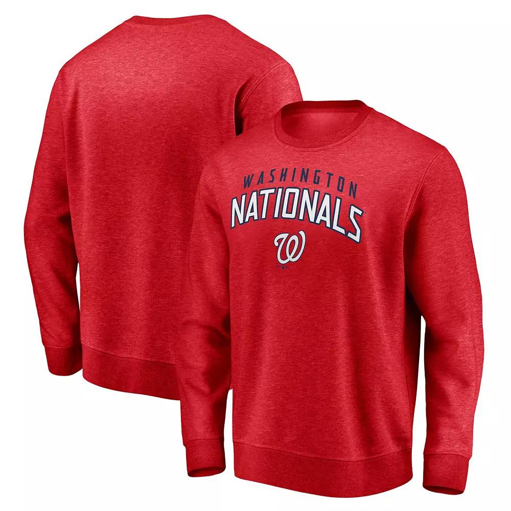 Mens Fanatics Branded Washington Nationals Gametime Arch Pullover Sweatshirt Product Image