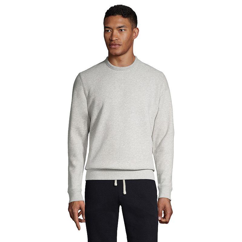 Big & Tall Lands' End Serious Sweats Crewneck Sweatshirt, Men's,  Product Image