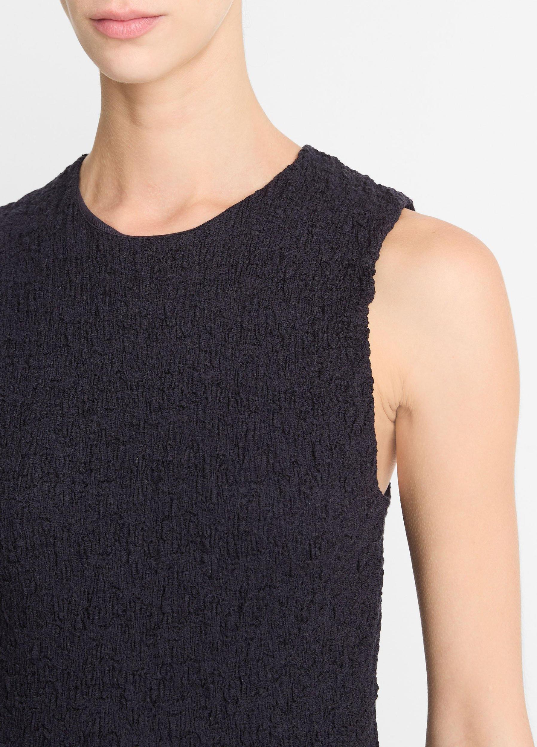 Smocked Cotton-Blend Shell Product Image