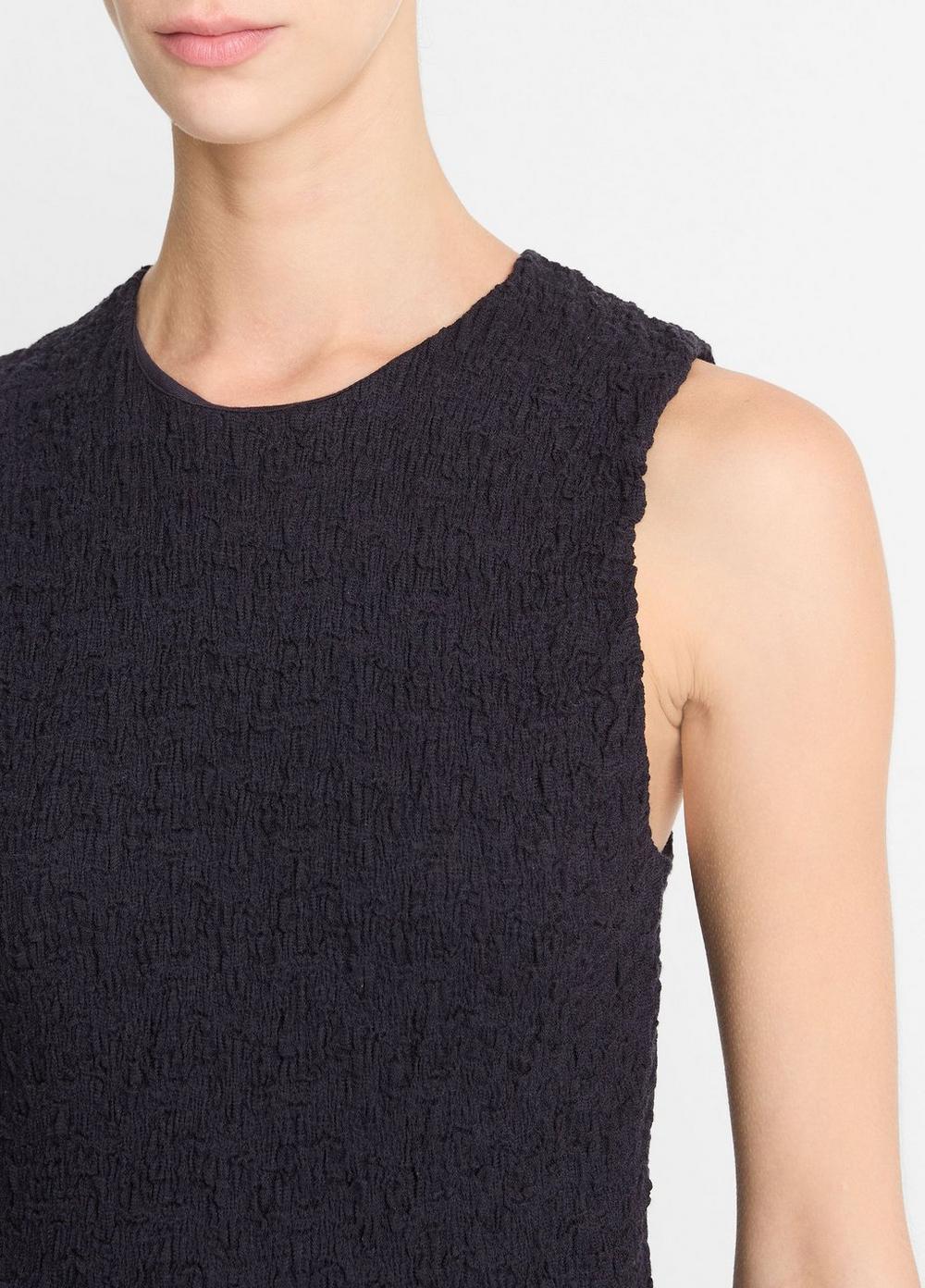 Smocked Cotton-Blend Shell Product Image