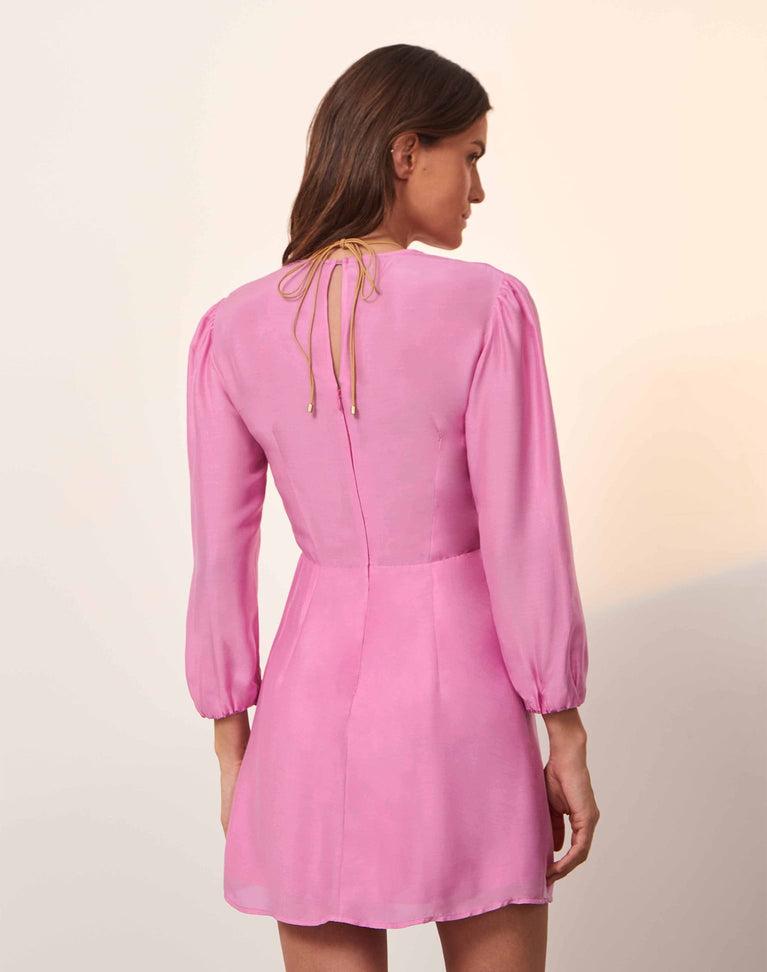 Mel Detail Short Dress (exchange only) - Gerbera Product Image