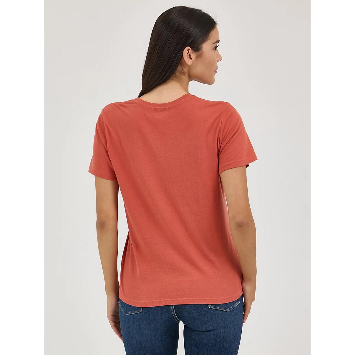 Women's Wrangler Southwestern Graphic Regular Fit Tee in Bruschetta Product Image