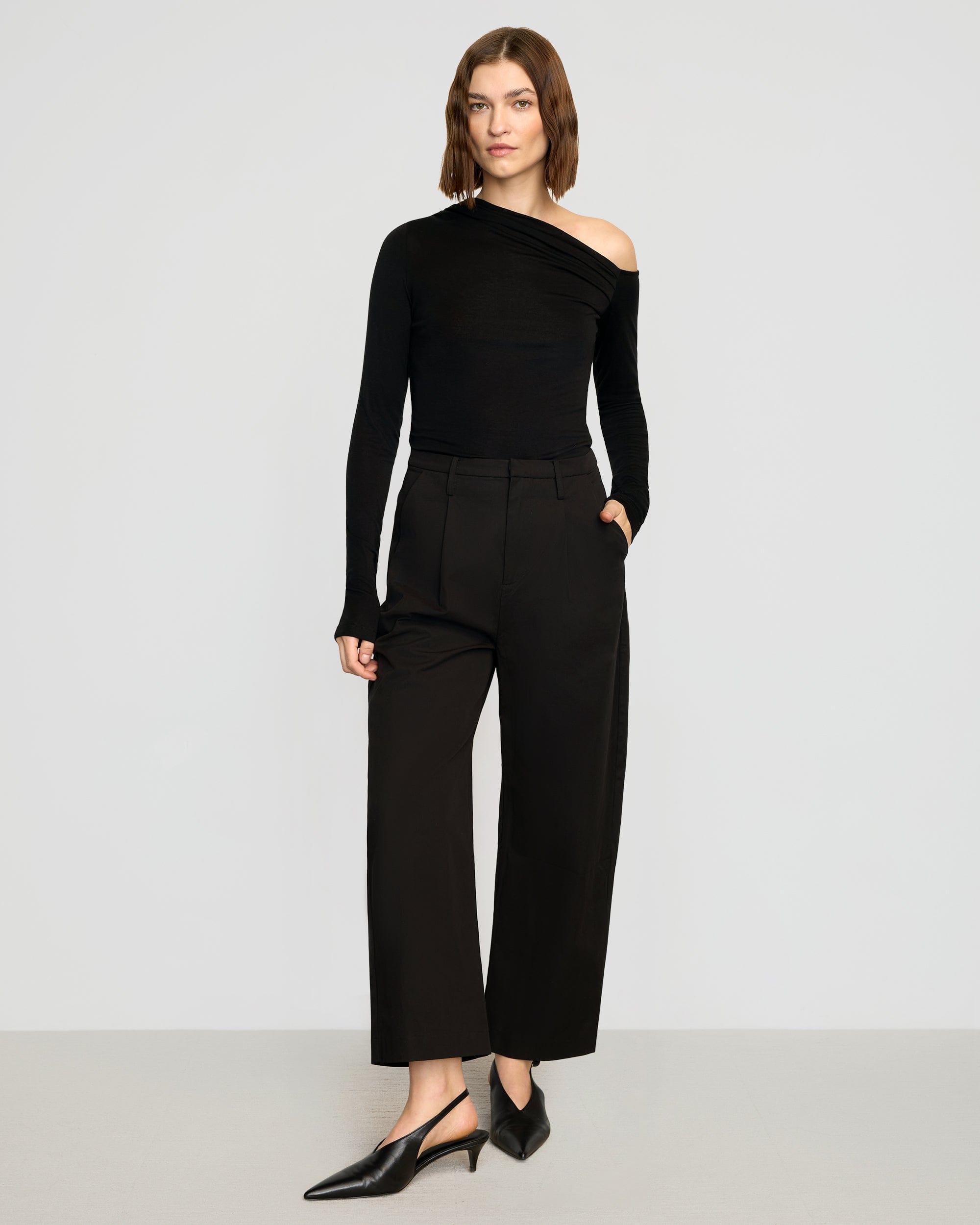 Ayra Tencel-Wool Off-Shoulder Tee Product Image